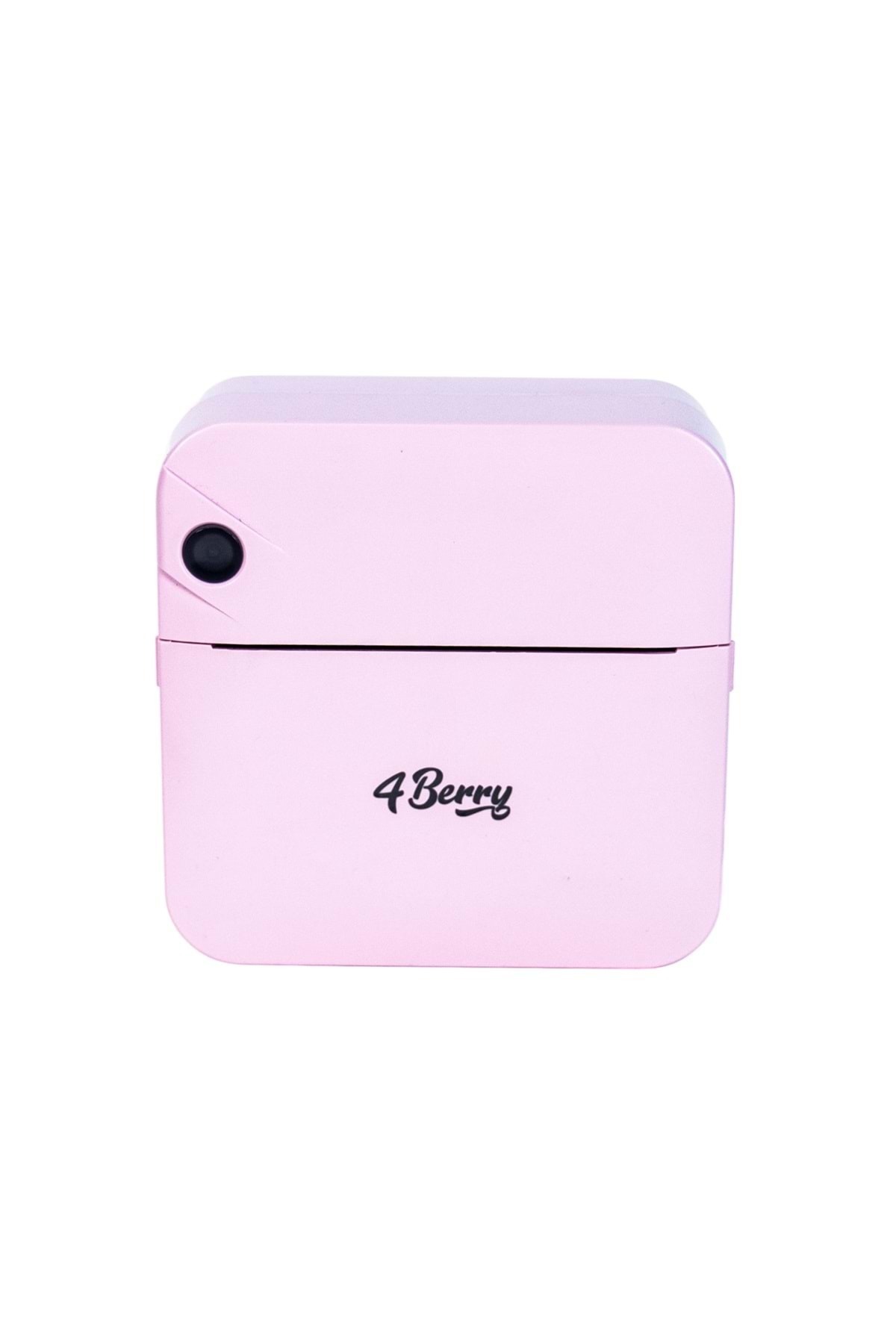 4Berry C17M Pembe Mini Bluetooth Yazıcı – Termal, Portable, Kartuşsuz Baskı