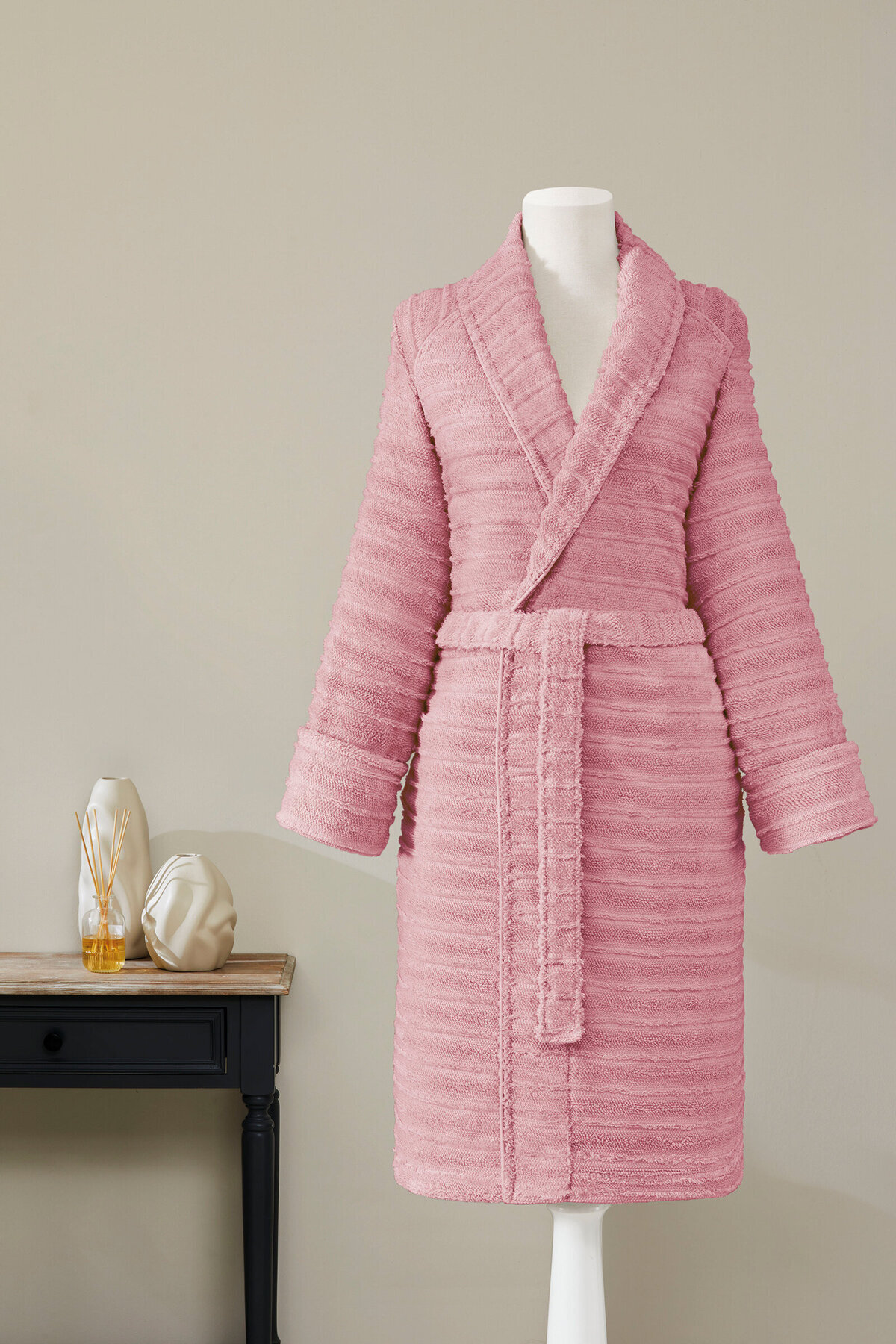  حوله ی یقه شال لیند ارگانیک سادم