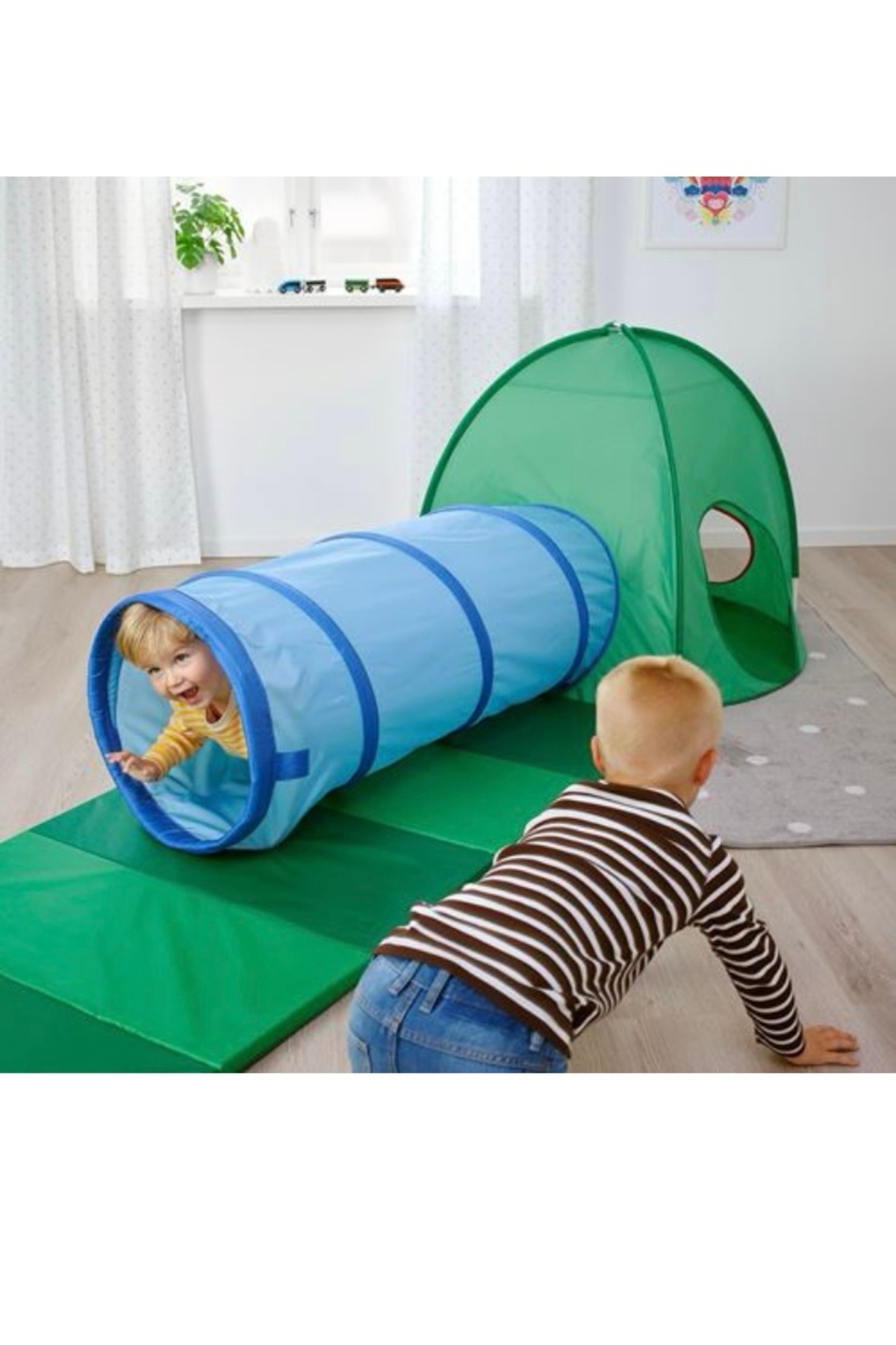 IKEA Dvargmas çadır, yeşil 98x80cm fotoğrafı 3 (önizleme)