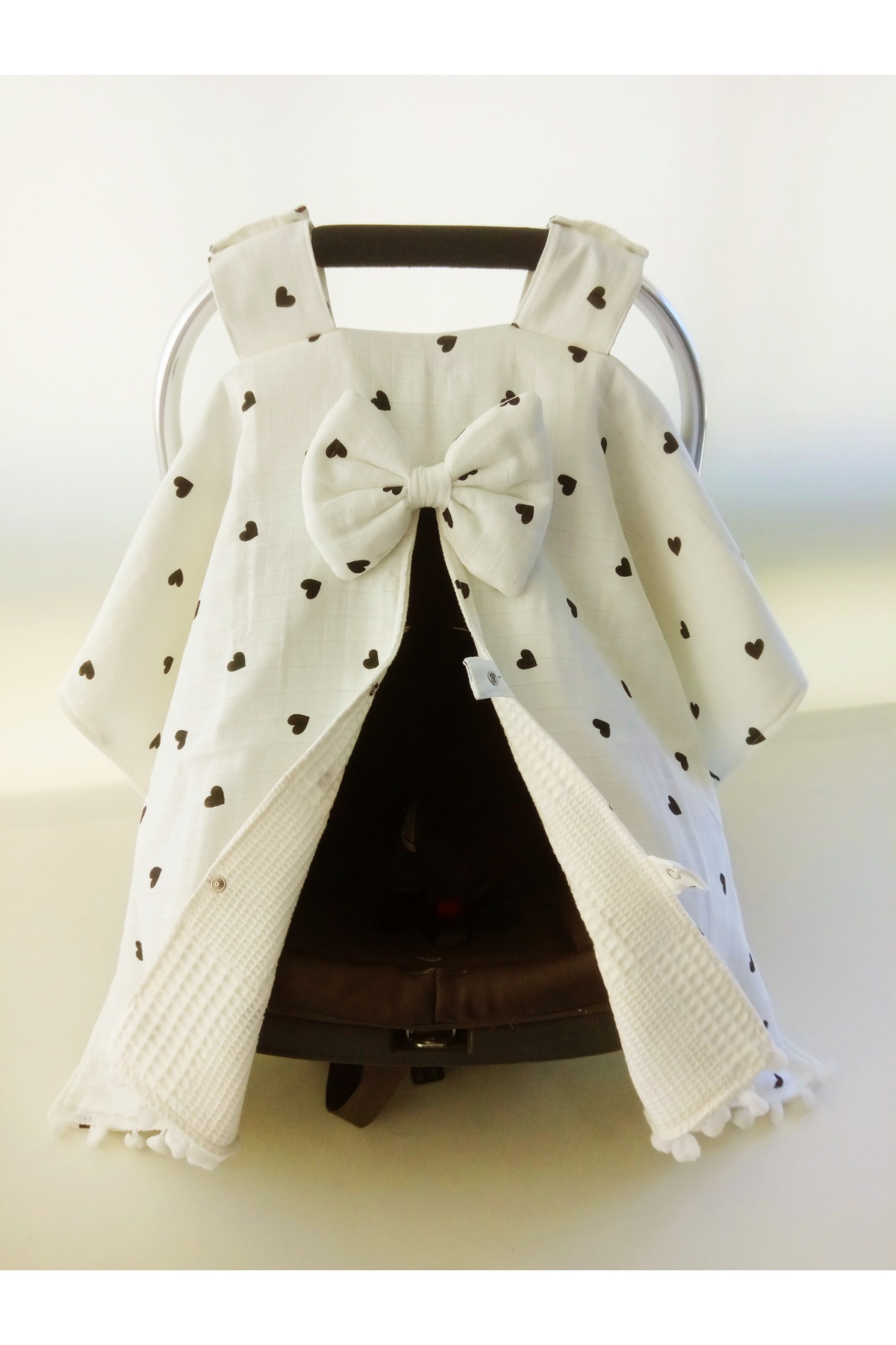 Wenaris % 100 Pamuk Puset Örtüsü 1 Parça (PUSET MİNDERİ VE PUSET ÇARŞAFI DAHİL DEĞİLDİR) fotoğrafı 4 (önizleme)