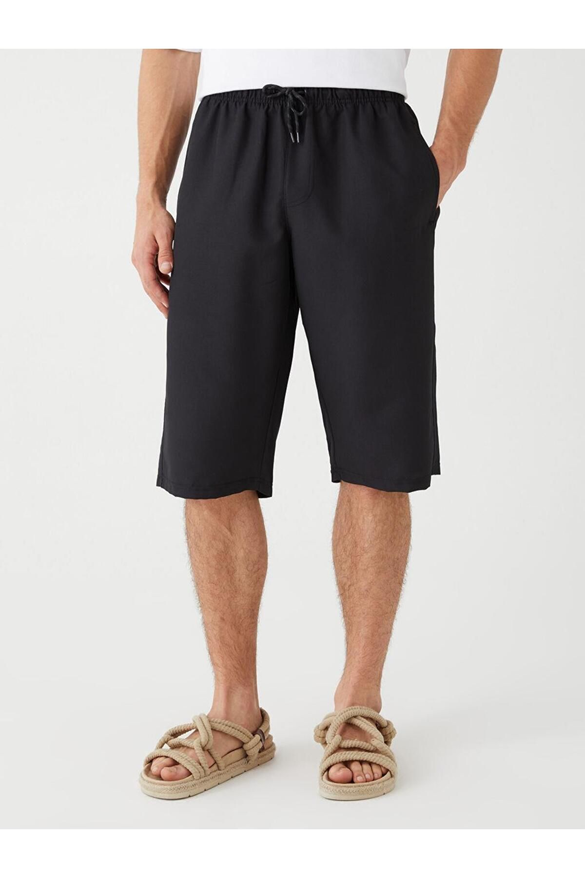 LC Waikiki-Μακρύ ανδρικό μαγιό Basic (S3) 3