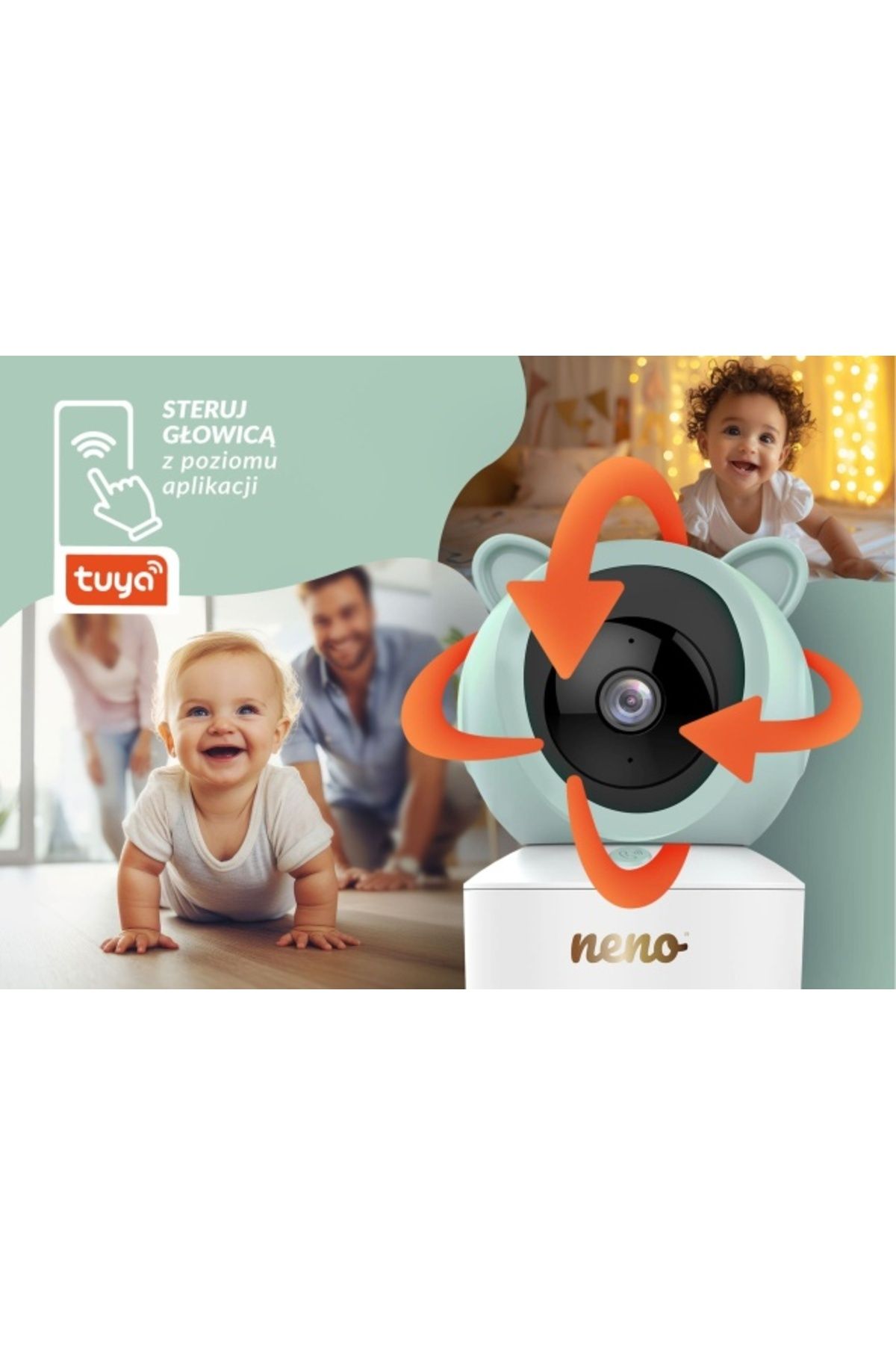 Neno-Ivo – Rotating video monitor with receiver, connection also via telephone 5