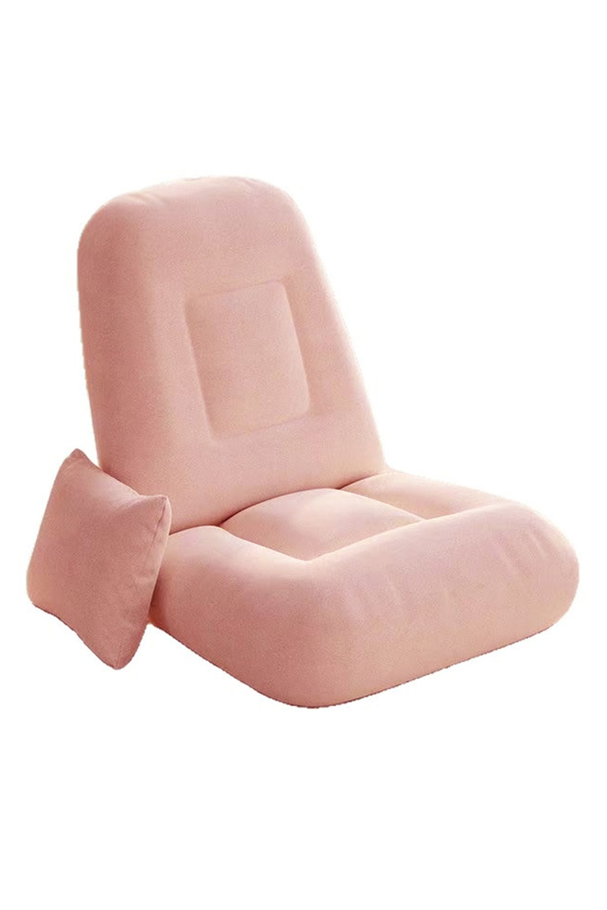 sharpdo-Lazy Sofa Bedroom Back Cushion, 5-Speed Adjustment, with a Pillow, Suitable for Bedroom/Balcony 1