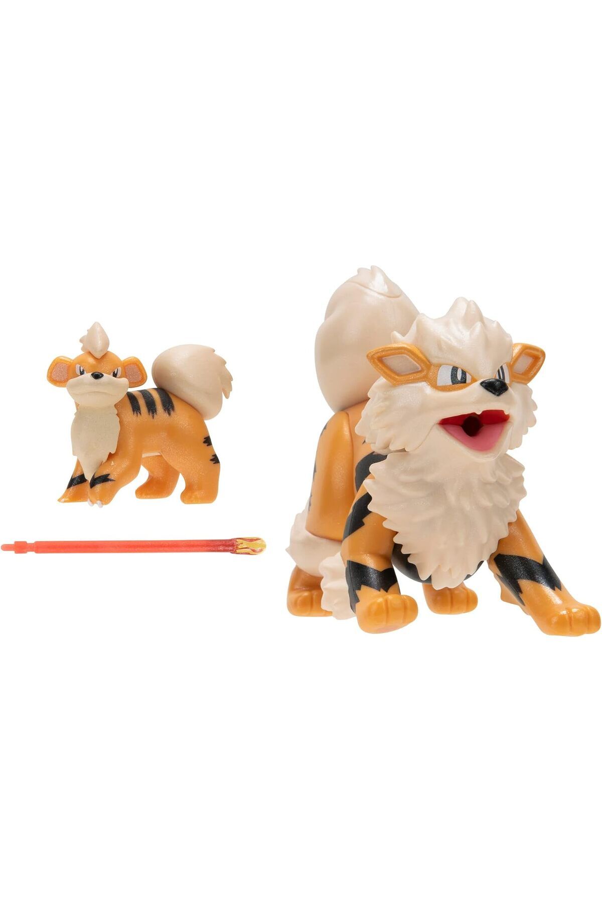 Feyza Oyuncak-Pokemon Select Evolution Series - Growlithe and Arcanine Set of 2 Character Figures 2
