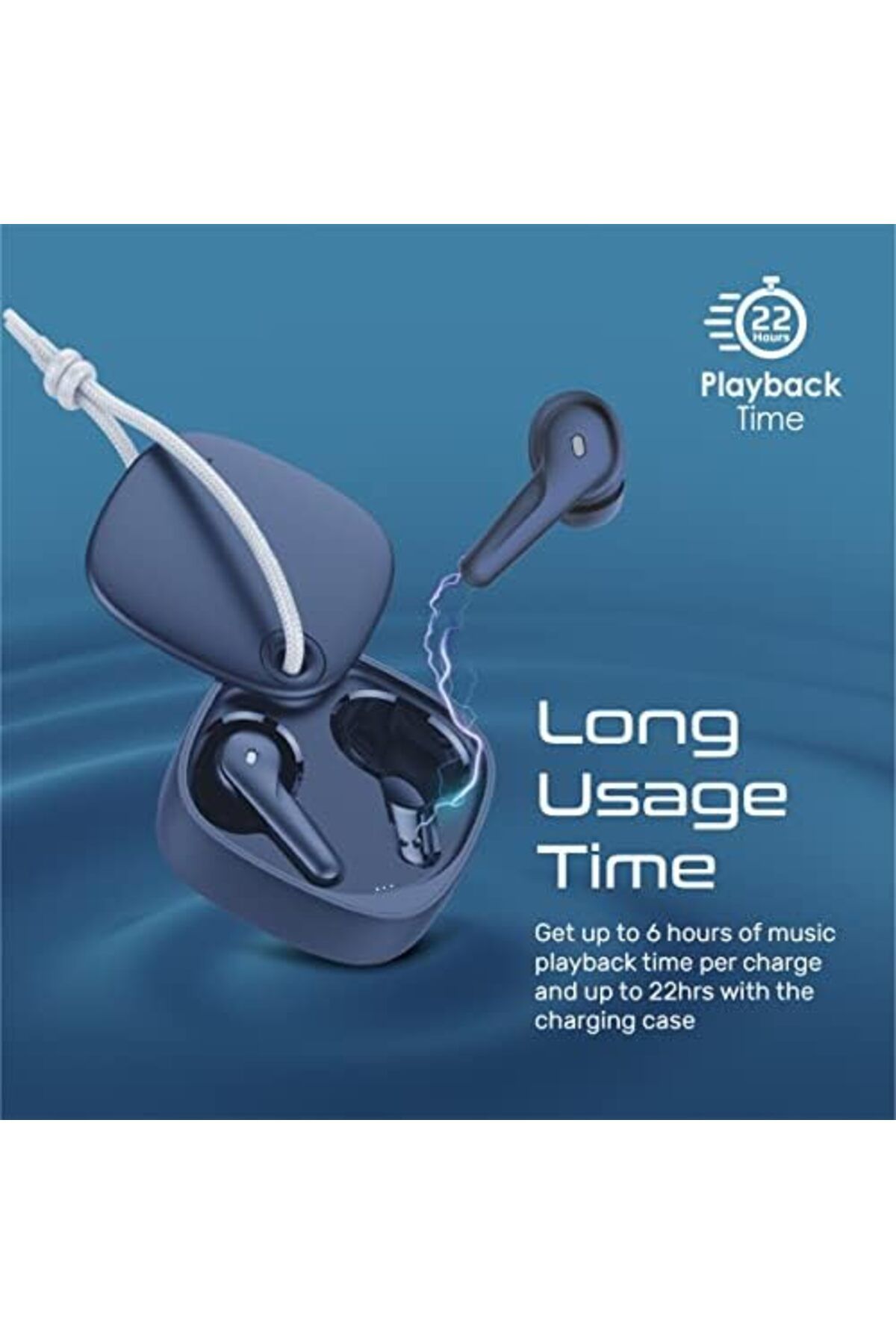 Promate-Bluetooth Earbuds, Ergonomic-Fit True Wireless ENC Headphone with 4 Built-In Noise Cancellin 2