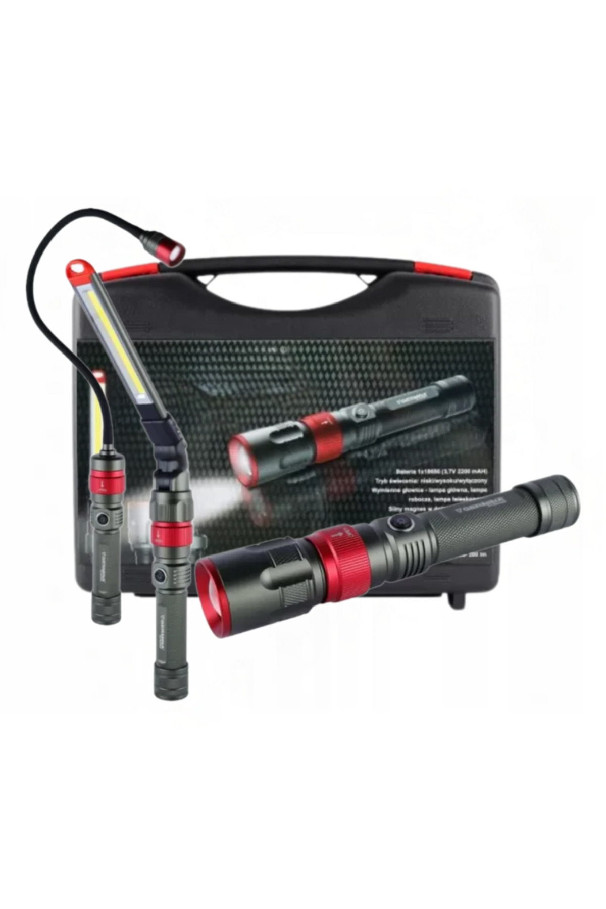 GMN-Multifunctional LED flashlight 3 IN 1 GV transport box 1