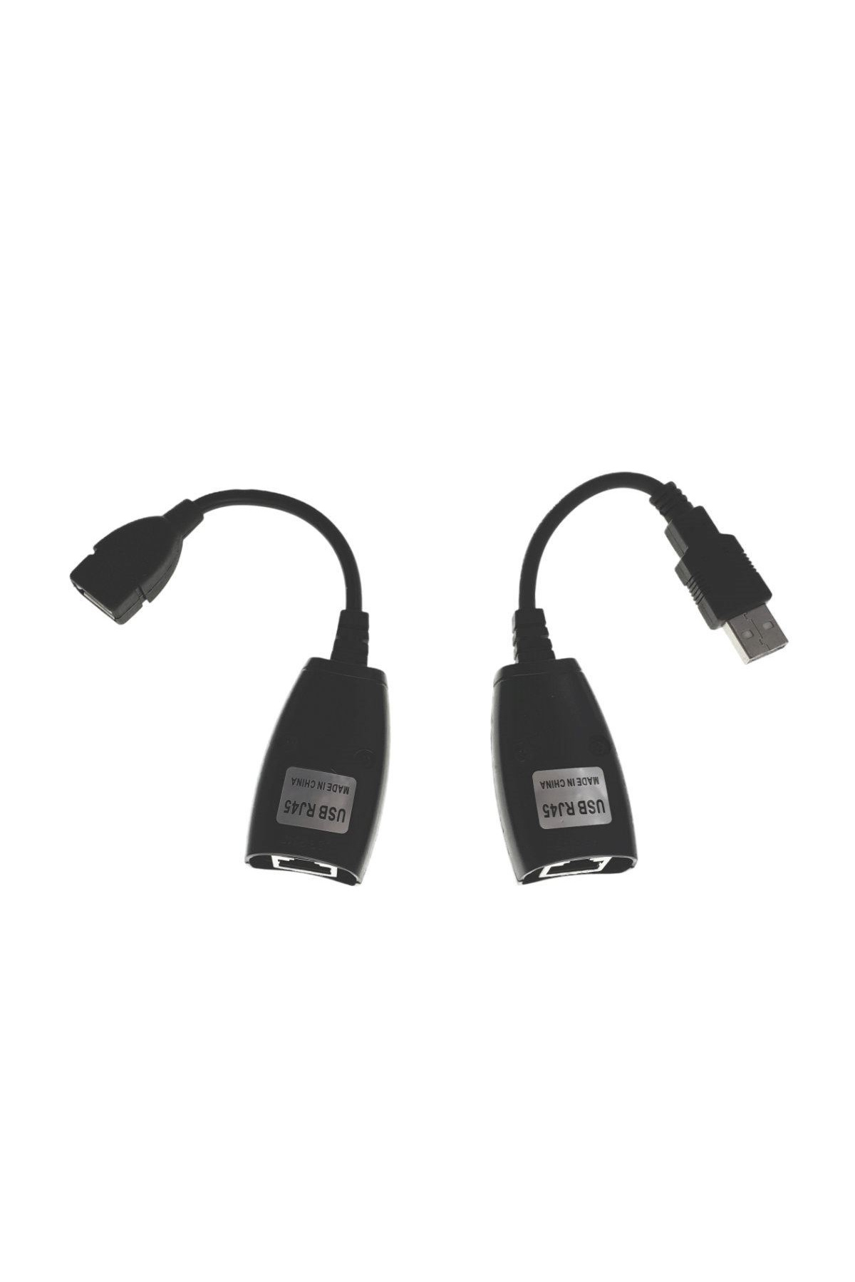 OEM-USB extension cable -RJXT male - female, USB cable extension with RJ45 Cat5 and Cat6 3