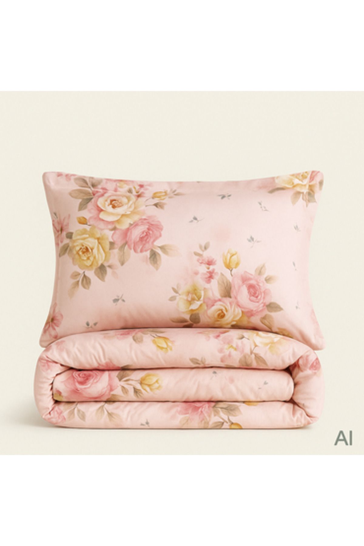 Pazar Home Bedding-Bazaar Home Otranto Printed Cotton 6 Piece King Size Bedspread with Stitched Filling 2