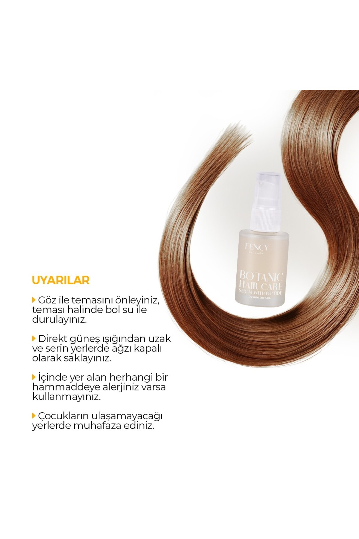BY LARA BOTANİK PEPTİD İÇERİKLİ SAÇ BAKIM SERUMU 30ML — botanic-30-ml-sac-yagi — تصویر 6 از 6