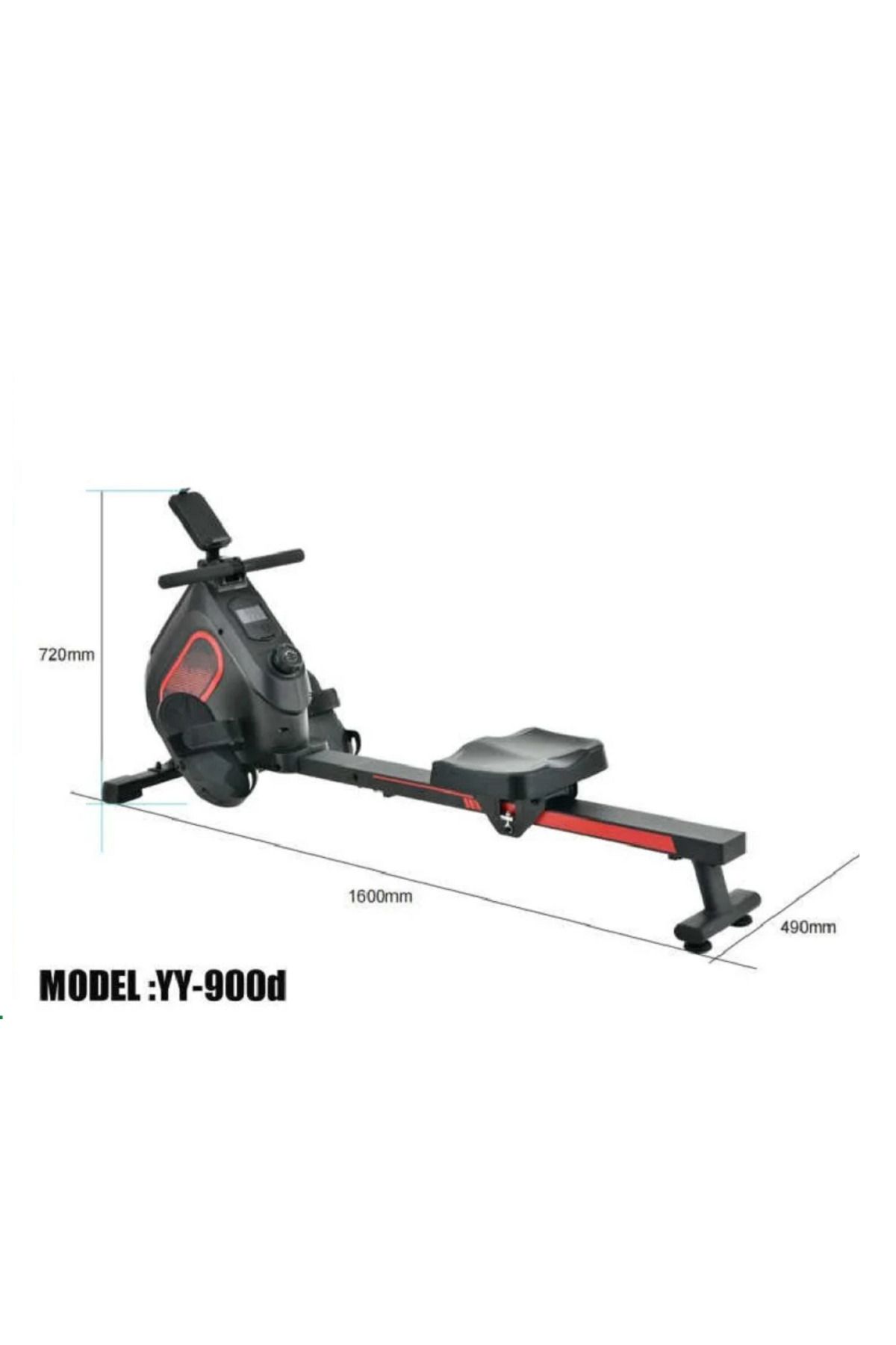 BUNCA-Legoggia 900b Rowing Machine for Buttock Toning and Waist Sculpting - Digital Display and Multi-Resistance Up to 140 kg 6