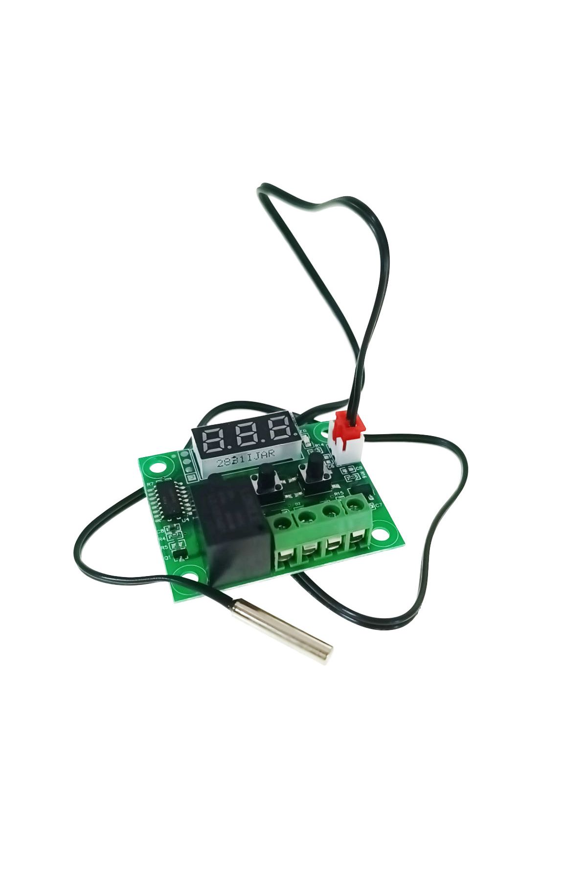 OEM-W1209 temperature controller, with sensor, 7 settings, range from -30°C to 110°C 1