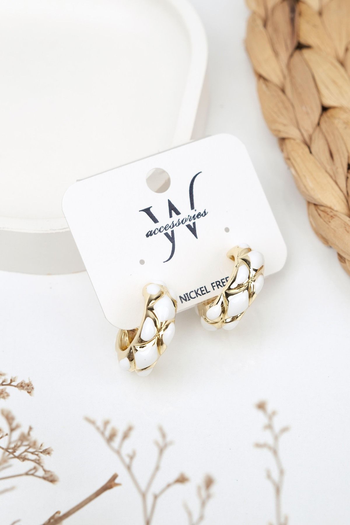 Jack Ferrero-Luxury Steel/Not Darkening /Women's Earrings 2
