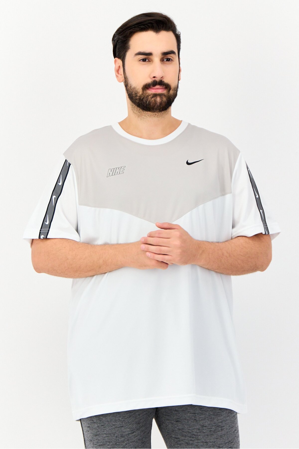 Nike Men Dry Fit Fit Short Sleeve Outdoor T Shirt, Multicolor for