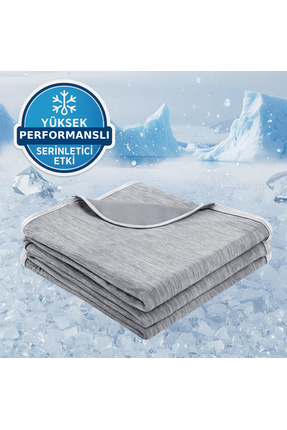 VELORAHOME Ice Chill Serinletici Pike –Tek Kişilik-Gri