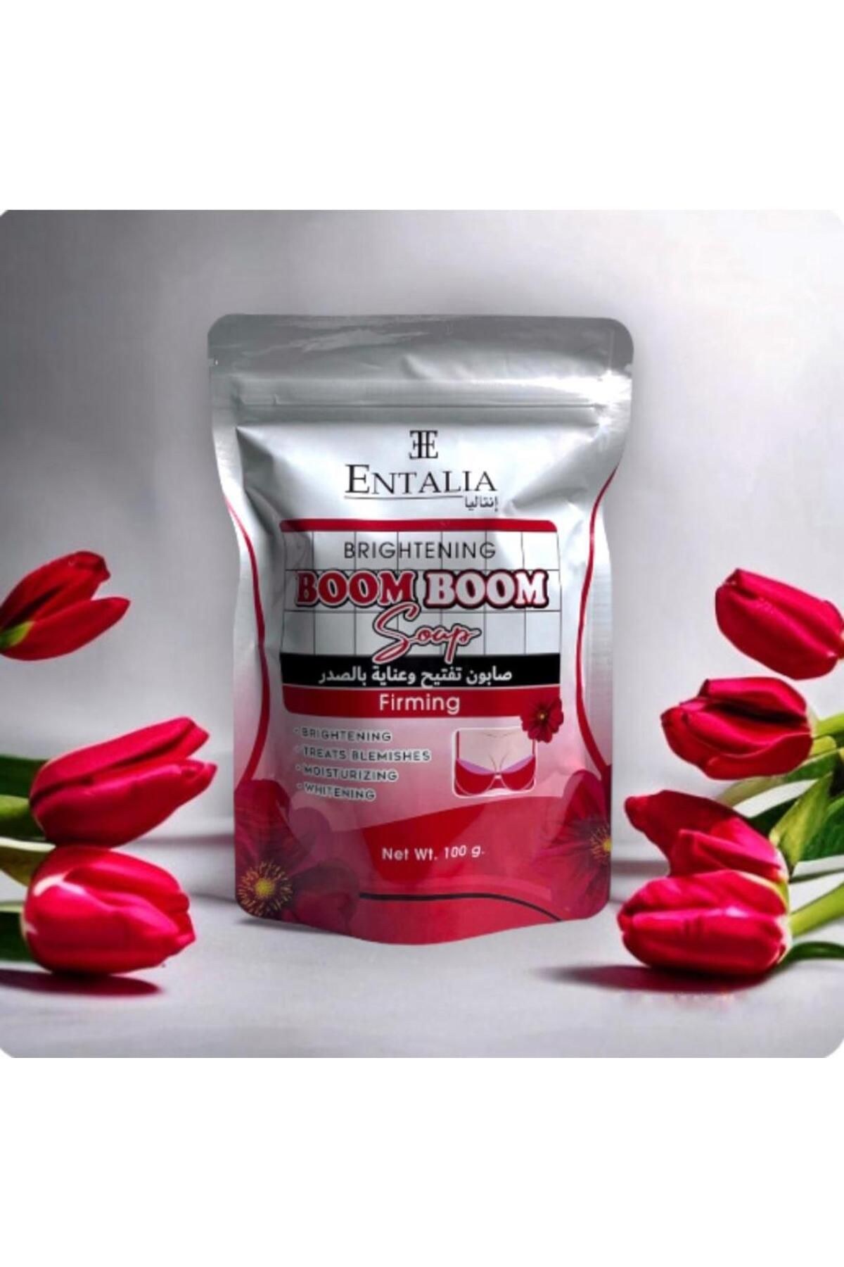 ENTALIA-Thai rose soap for women to lighten and care for the chest, deeply lightens sensitive areas, 100 grams 2