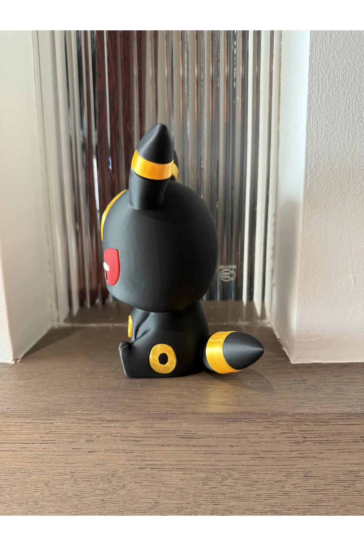 Umbreon Figure 13 cm – Multicolored 3D Print, Name Writeable Collectible Toy