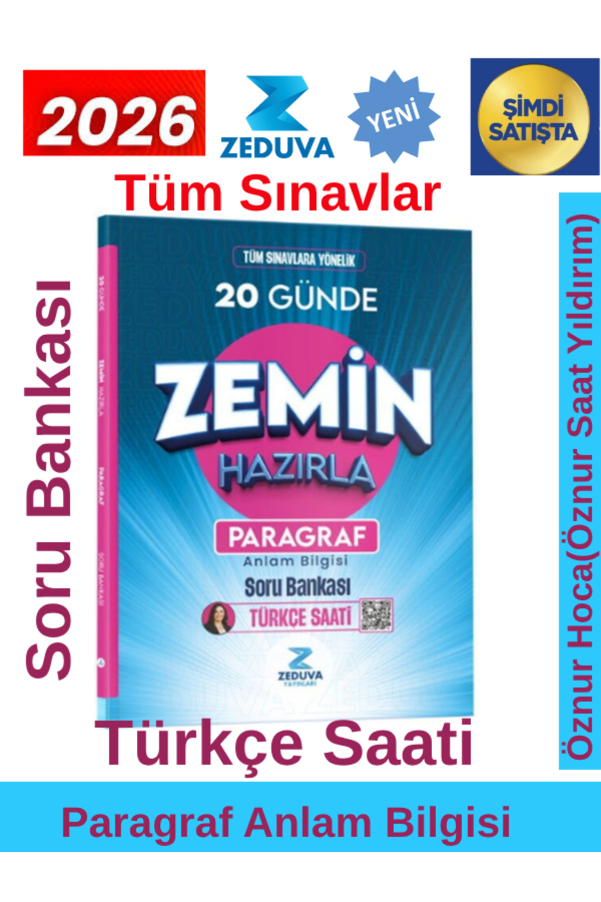 Ens Yayıncılık Zeduva 2026 Türkçe Saati 20 Günde Zemin Hazırla