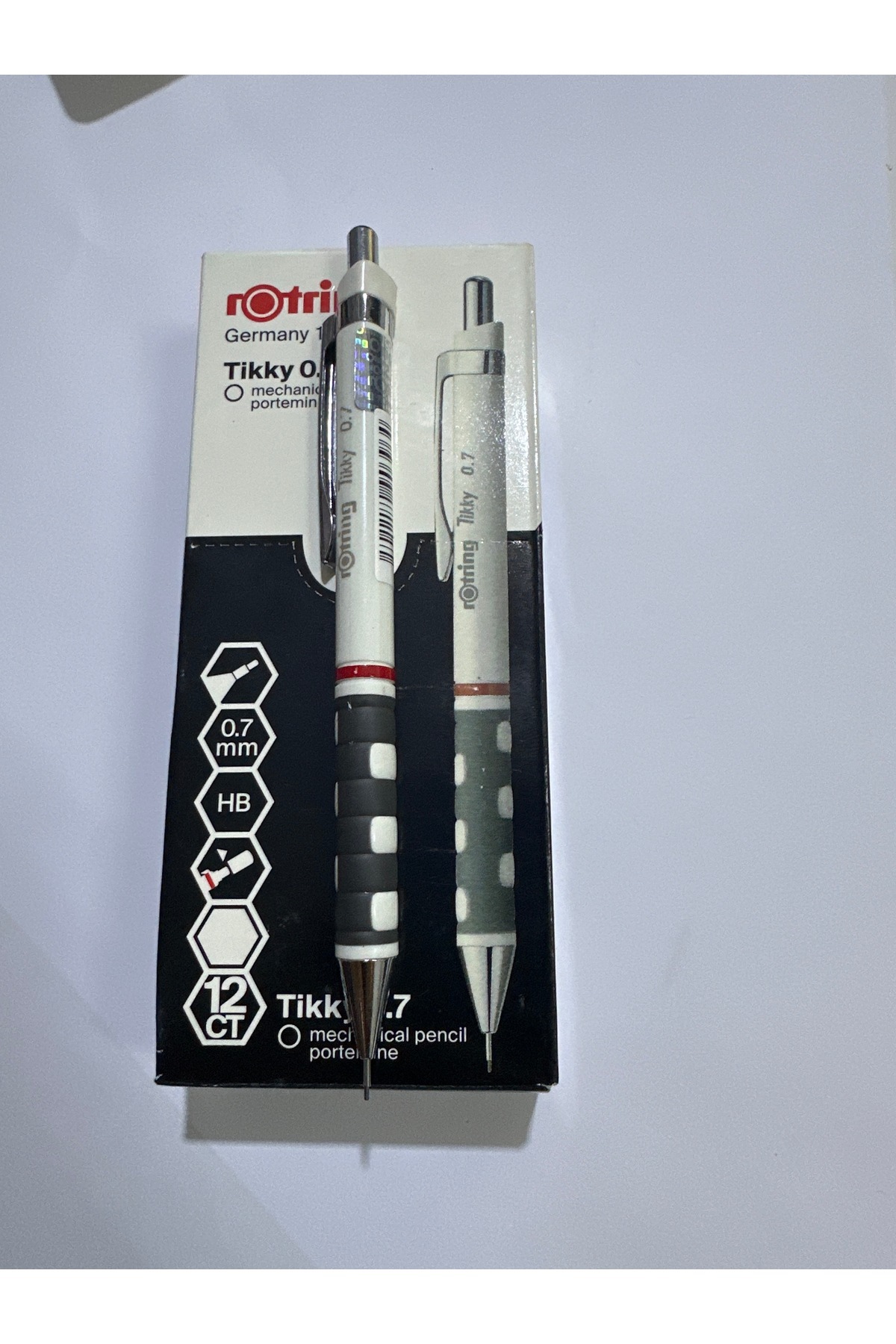 Rotring Tikky 0.7mm Mekanik Kurşun Kalem Beyaz