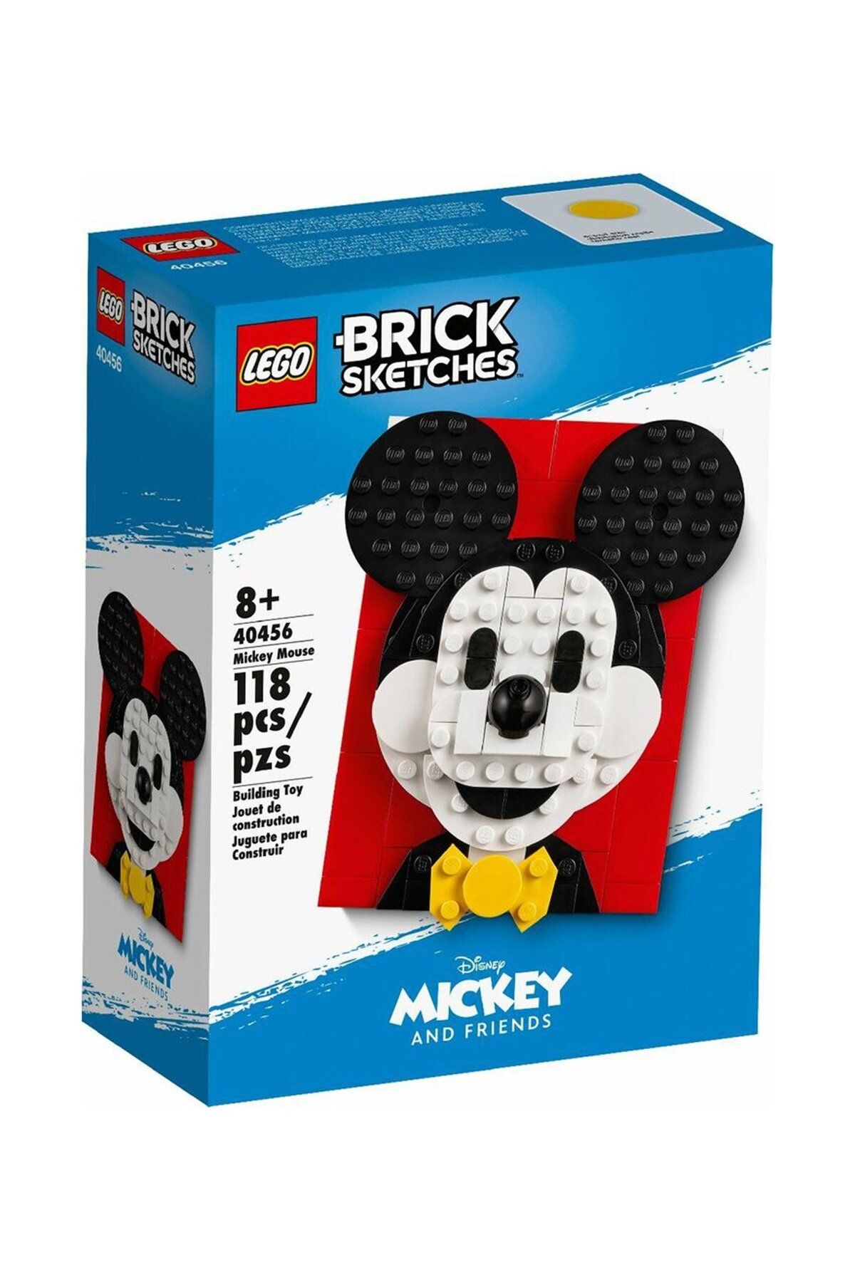LEGO-Brick Sketches 40456 Mickey Mouse 1