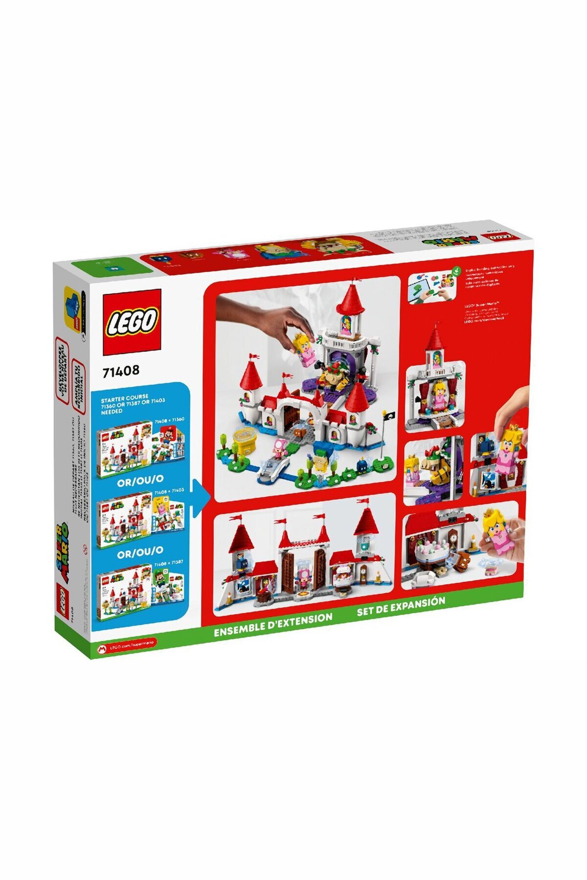 LEGO-Super Mario 71408 Peachs Castle Expansion Set 5