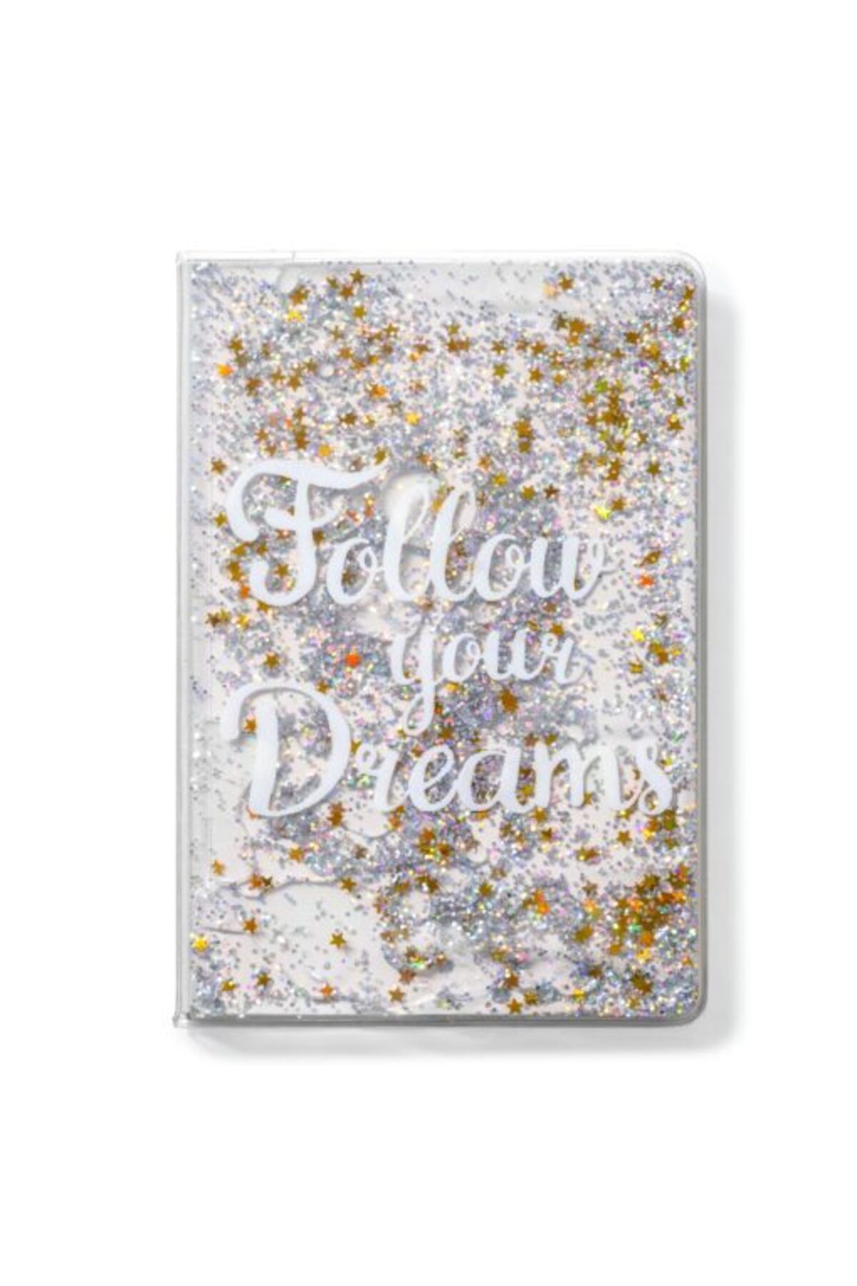 Gadget Master-A5 Notebook Follow Your Dreams with Golden Sequins 4