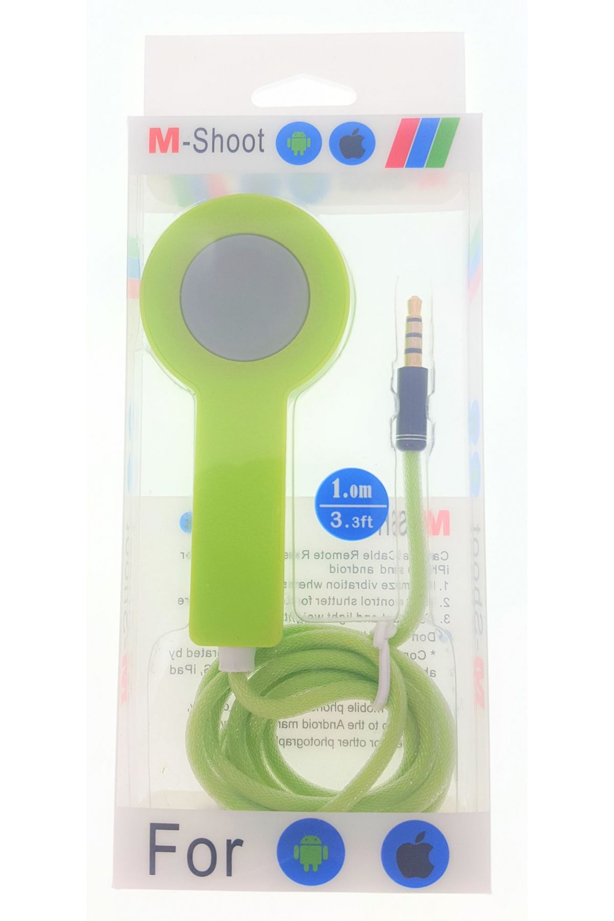 OEM-Control button with jack cable [BCS02] 1m for android and iOS - BCS02 5