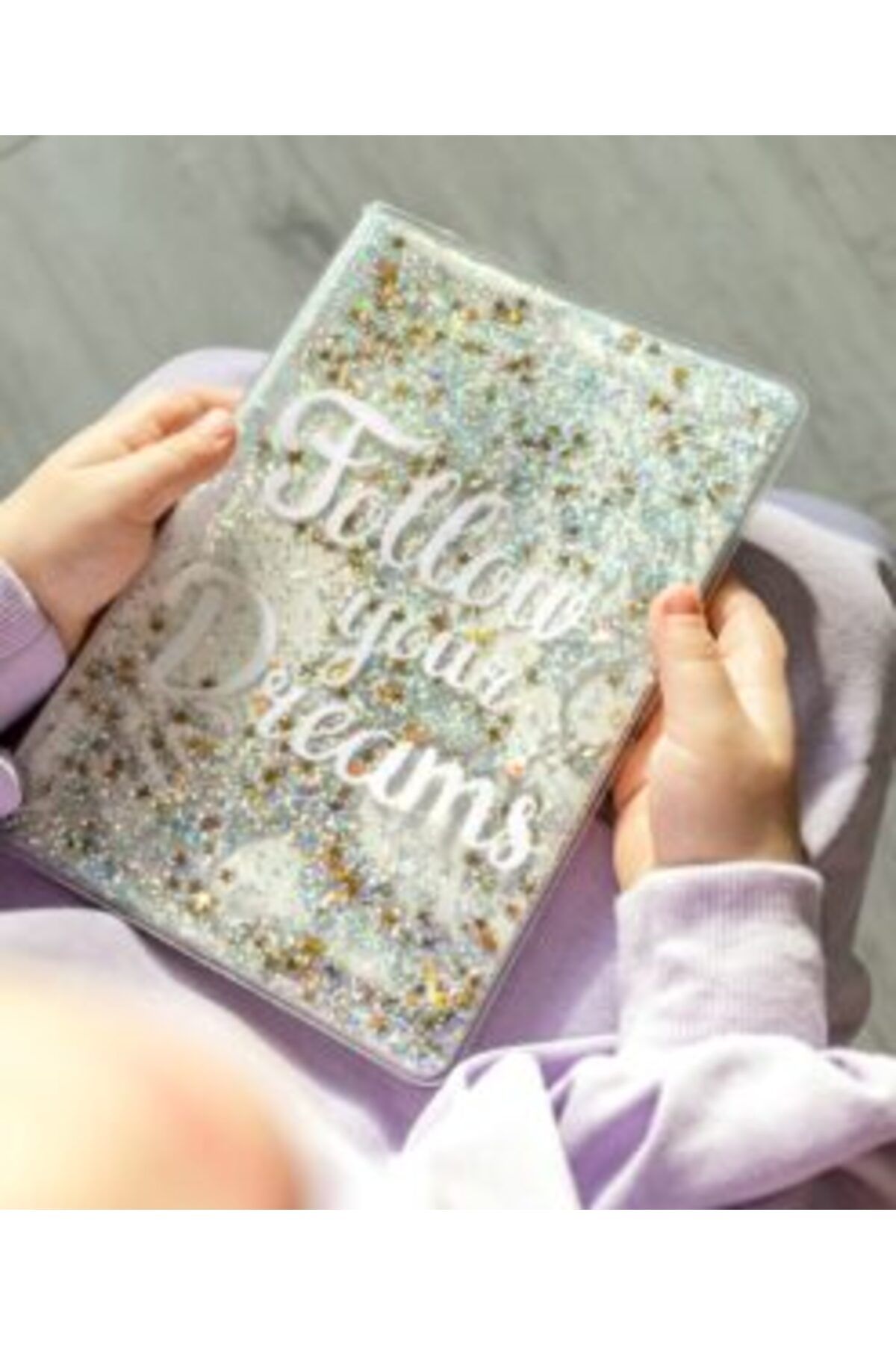 Gadget Master-A5 Notebook Follow Your Dreams with Golden Sequins 5