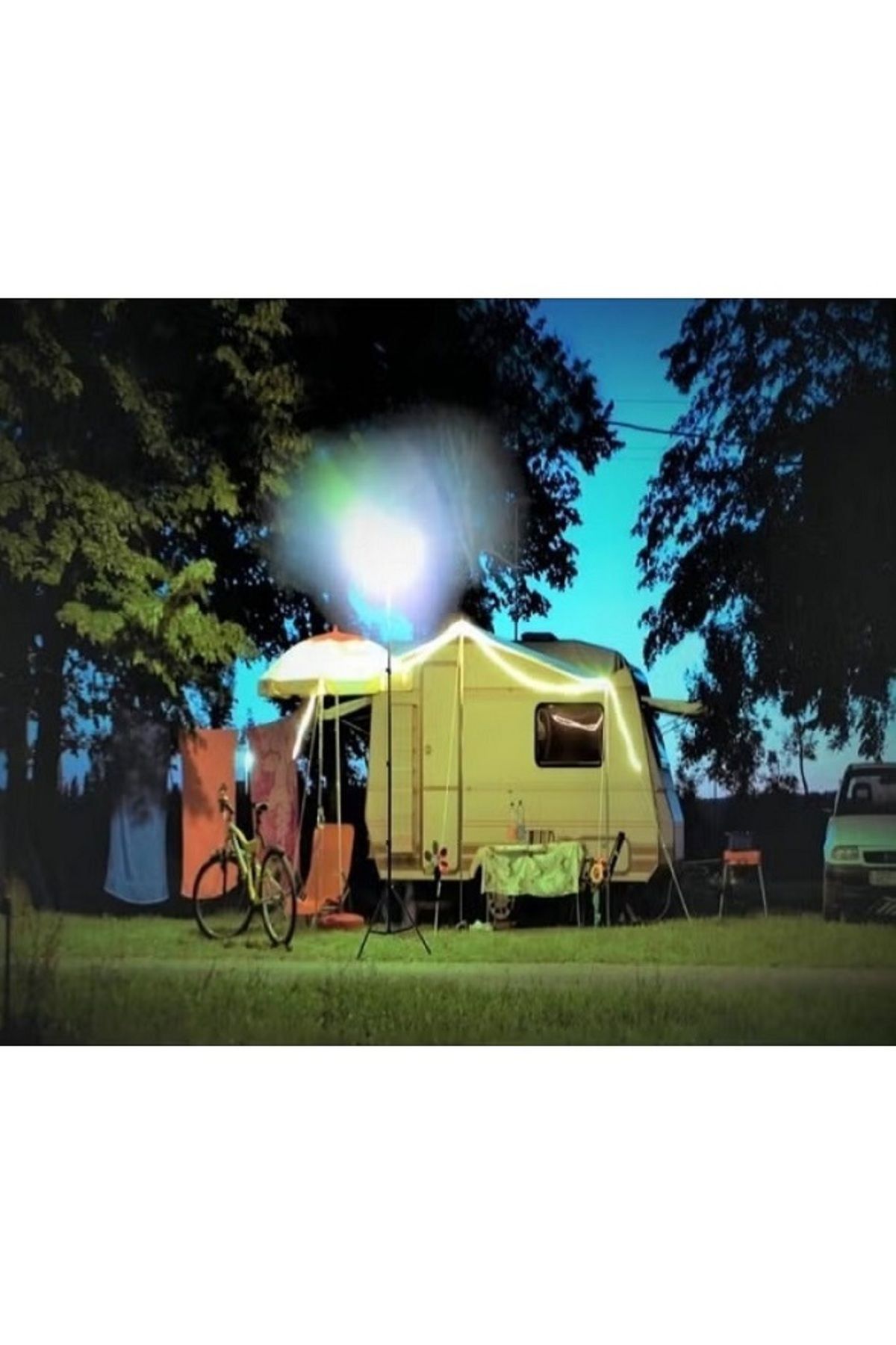 DLC-LED Spotlight with Tripod Stand Multiple Features Make it Ideal for use For Travel outdoor 4
