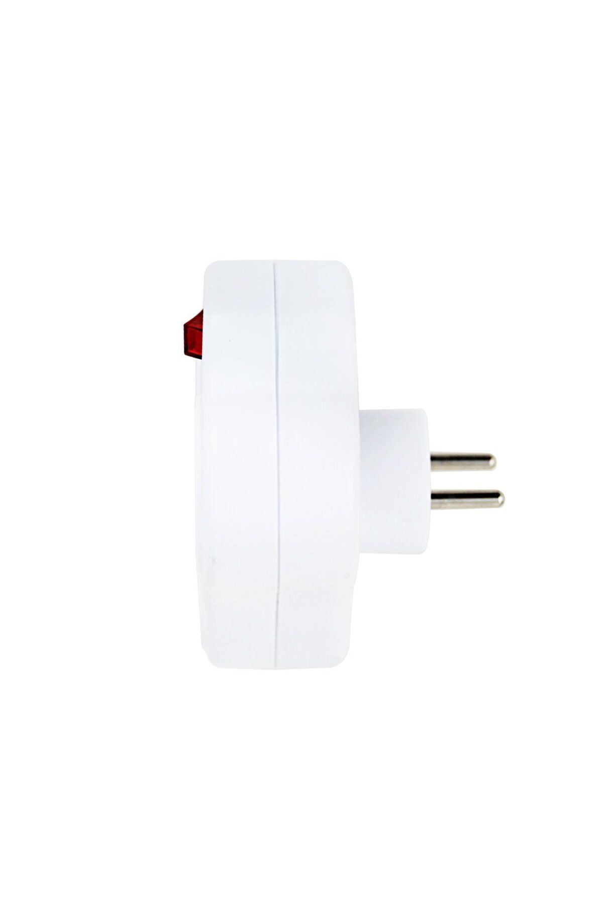 OEM-Triple Triangular Socket Adapter With One Switch, 3680w, 16a, With Grounding 4