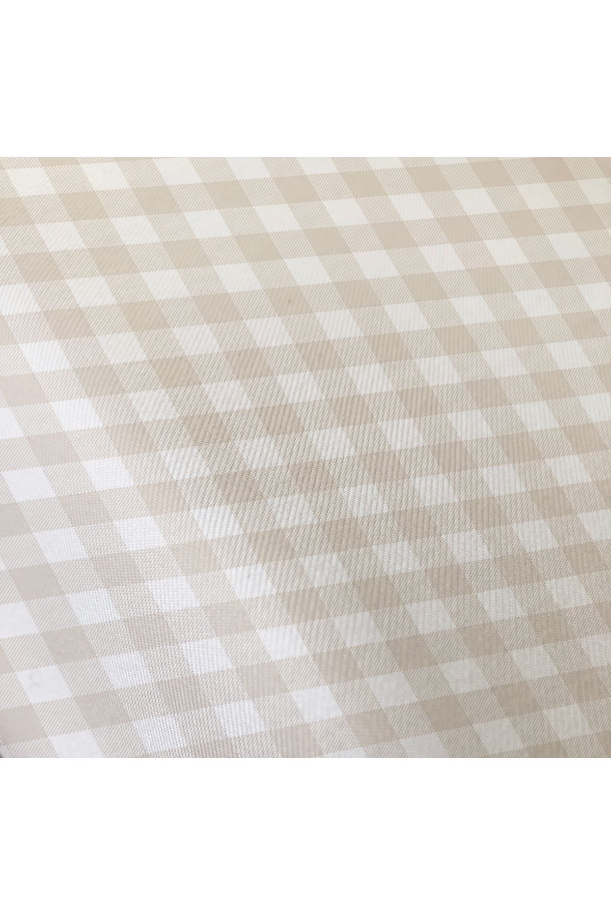 Evmila-Double Sided Gingham Patterned - Printed Single Duvet Cover Set 3