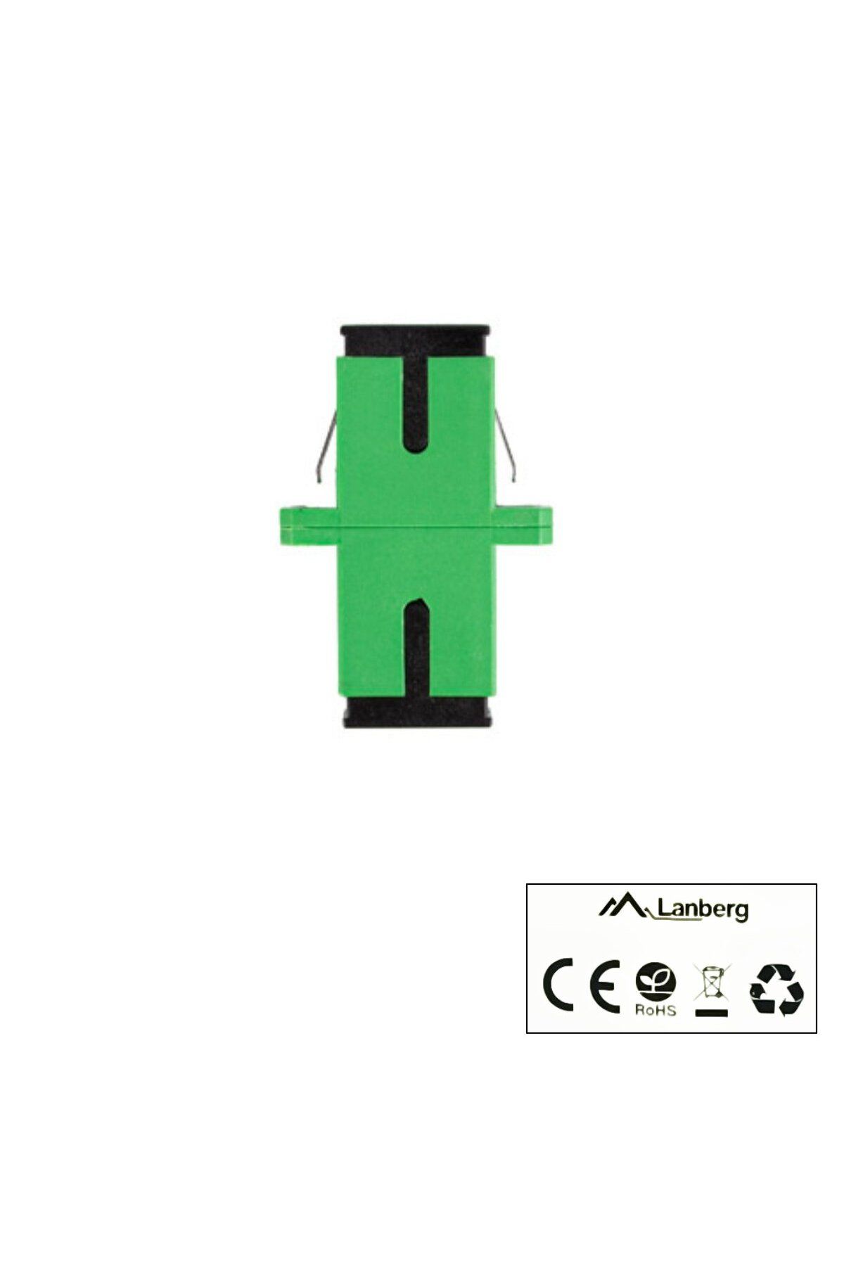 Lanberg-Set of 25 fiber optic network adapters with SC/APC connectors, Lanberg 43363, SM SIMPLEX 5