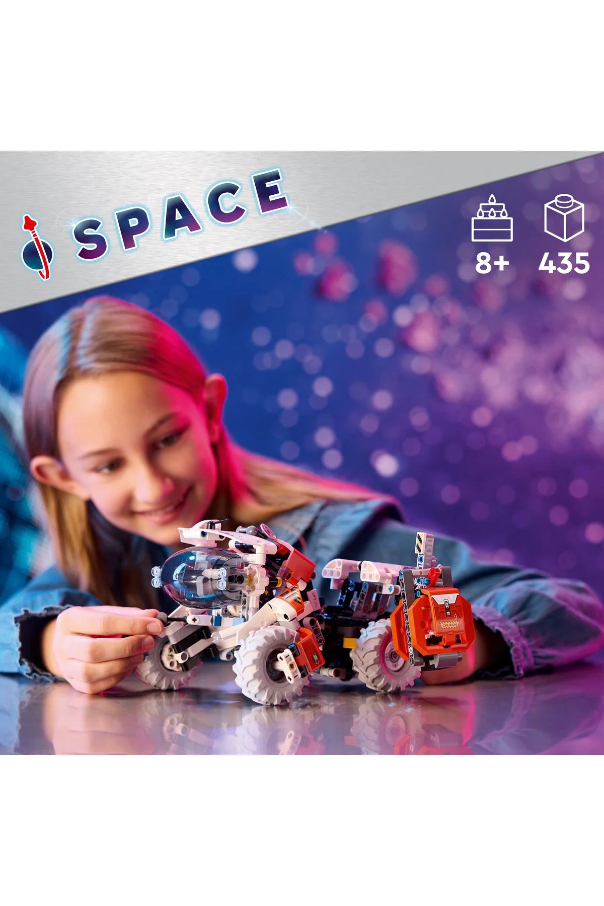 LEGO-®   مجموعة بناء نموذج لعبة تكنيك سطح الفضاء LT78 42178 - 8+ (435 Pr) 5
