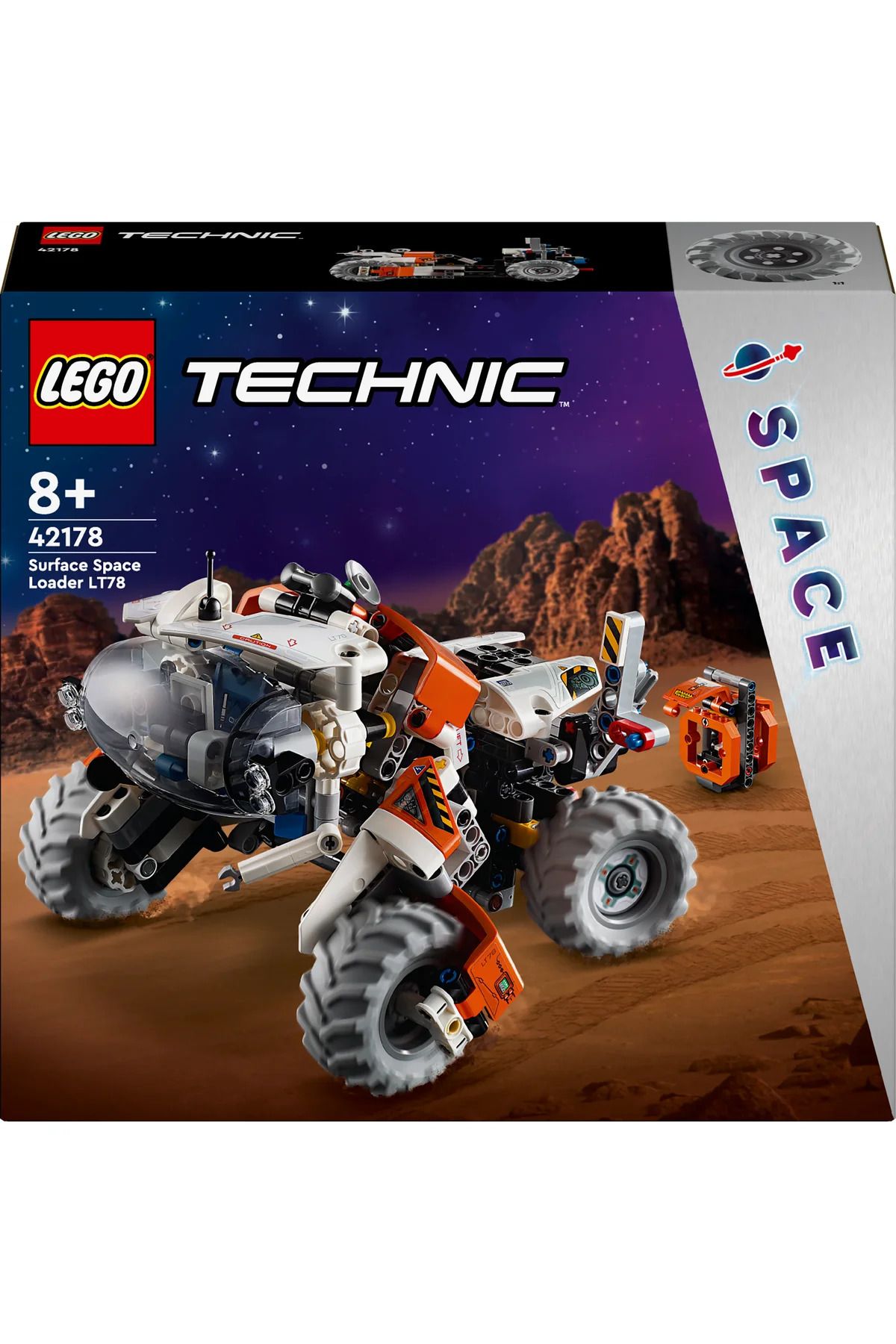 LEGO-®   مجموعة بناء نموذج لعبة تكنيك سطح الفضاء LT78 42178 - 8+ (435 Pr) 3