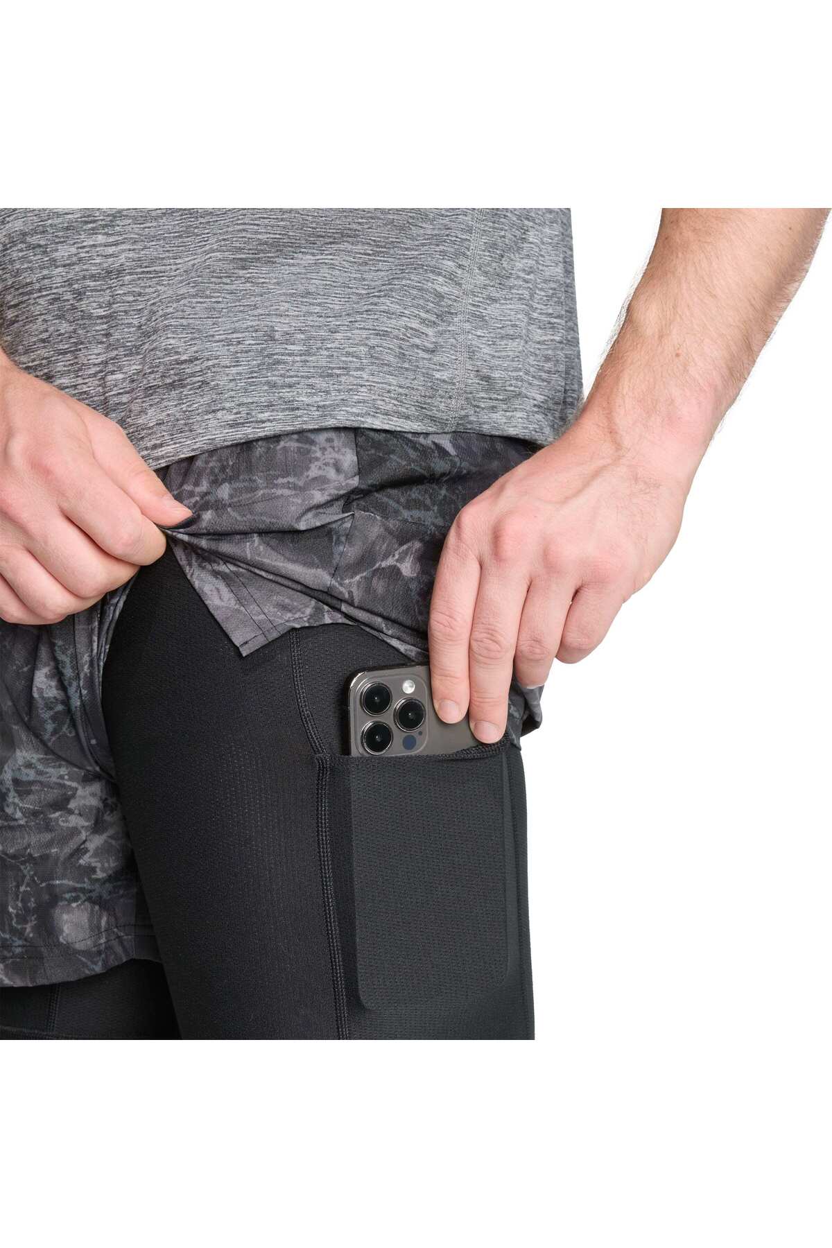 شورت و شلوارک مردانه خاکستری آدیداس | JN9680 اورجینال - تصویر 7