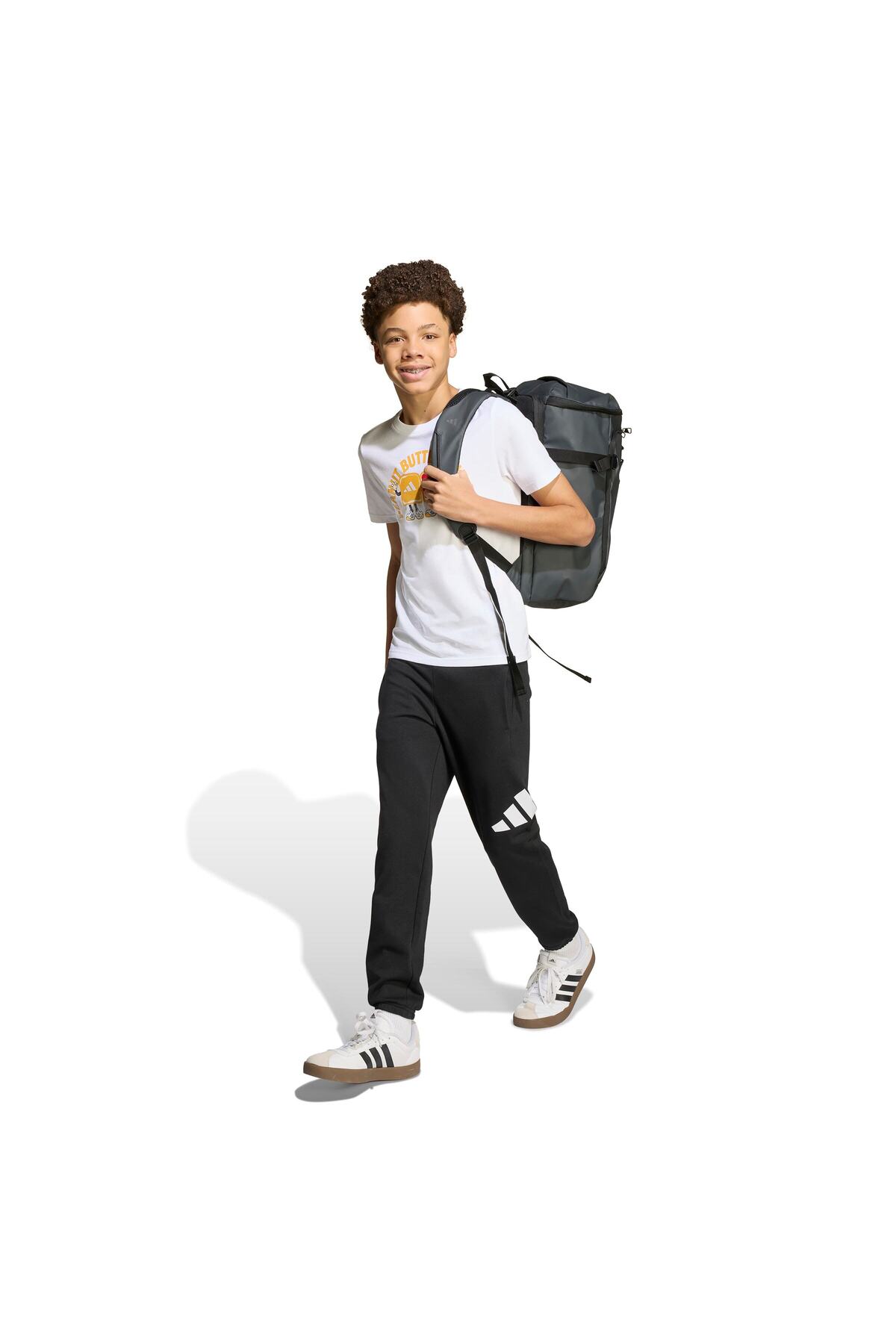 تی شرت پسرانه طرح دار آستین استاندارد | آدیداس adidas JV5250 - تصویر 4