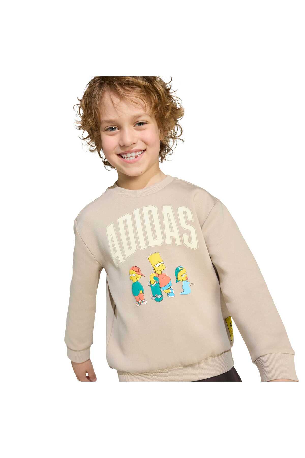 شلوار گرمکن پسرانه بژ آدیداسadidas | JL9197 اورجینال - تصویر 10