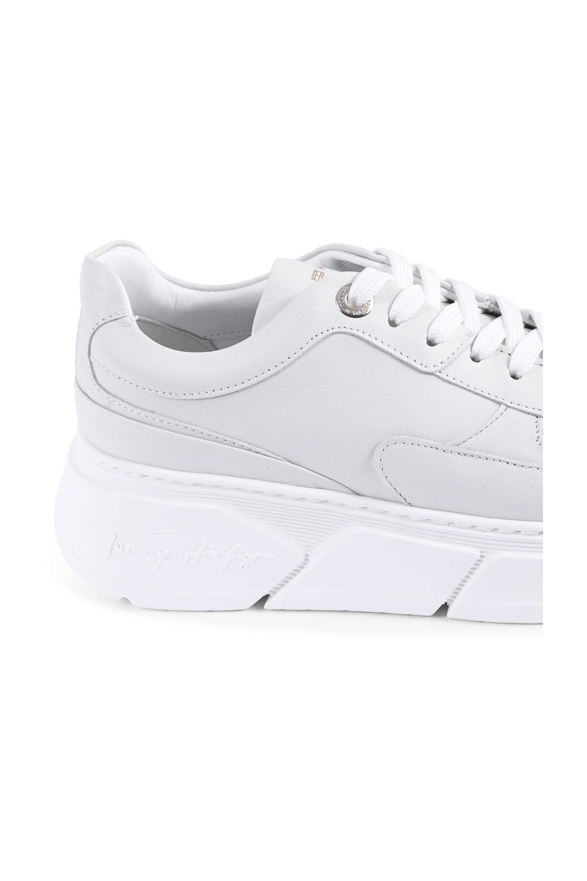 Tommy Hilfiger-Tenis alb pentru femei și fete 4