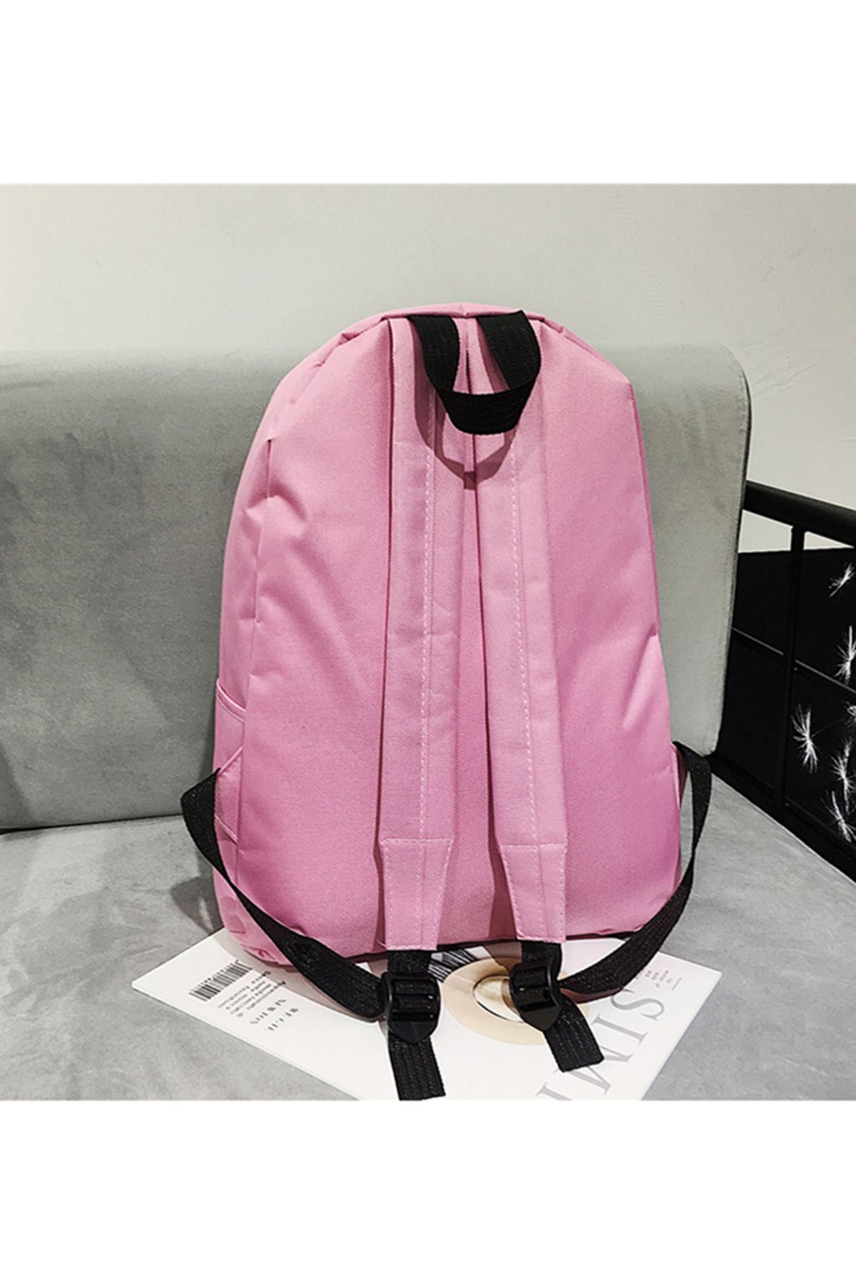 Generic-Canvas Backpack, Simple And Versatile, Preppy Style 6