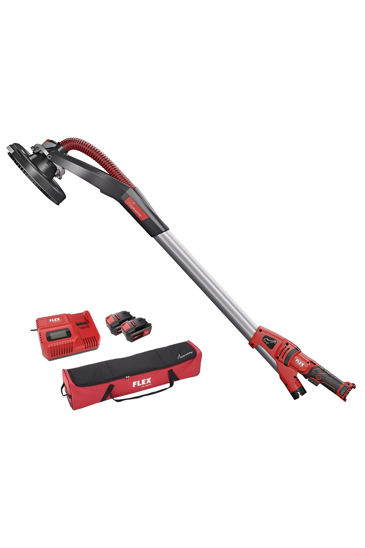 Flex GEMH18.0-EC/5.0 18V./5.0Ah. Çift Akülü Alçıpan Boya Zımpara