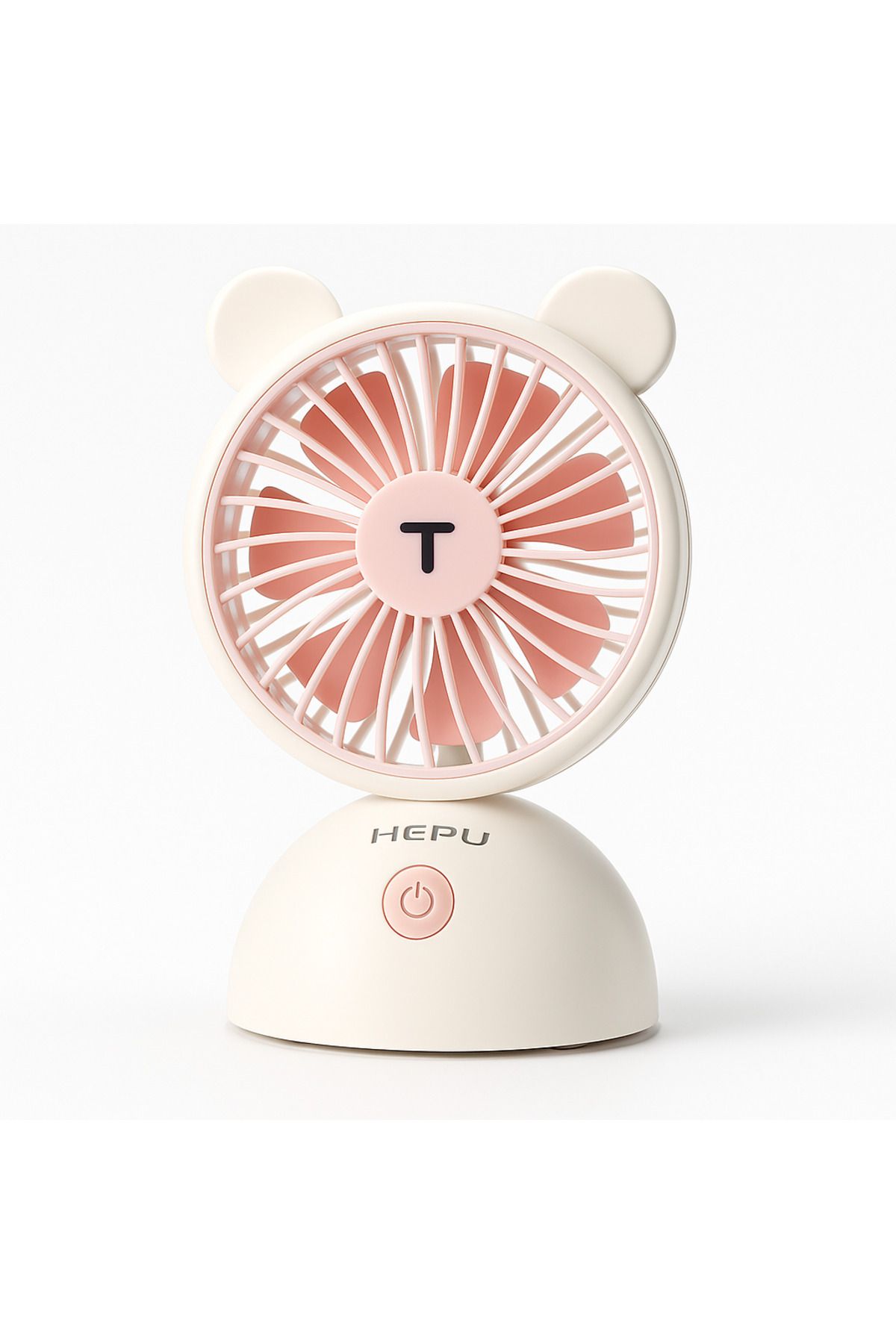HEPU AKKAYA TECHNOLOGY HEPU HP-F23 USB Şarjlı Sessiz Çalışan Masaüstü Mini Fan – Figürlü