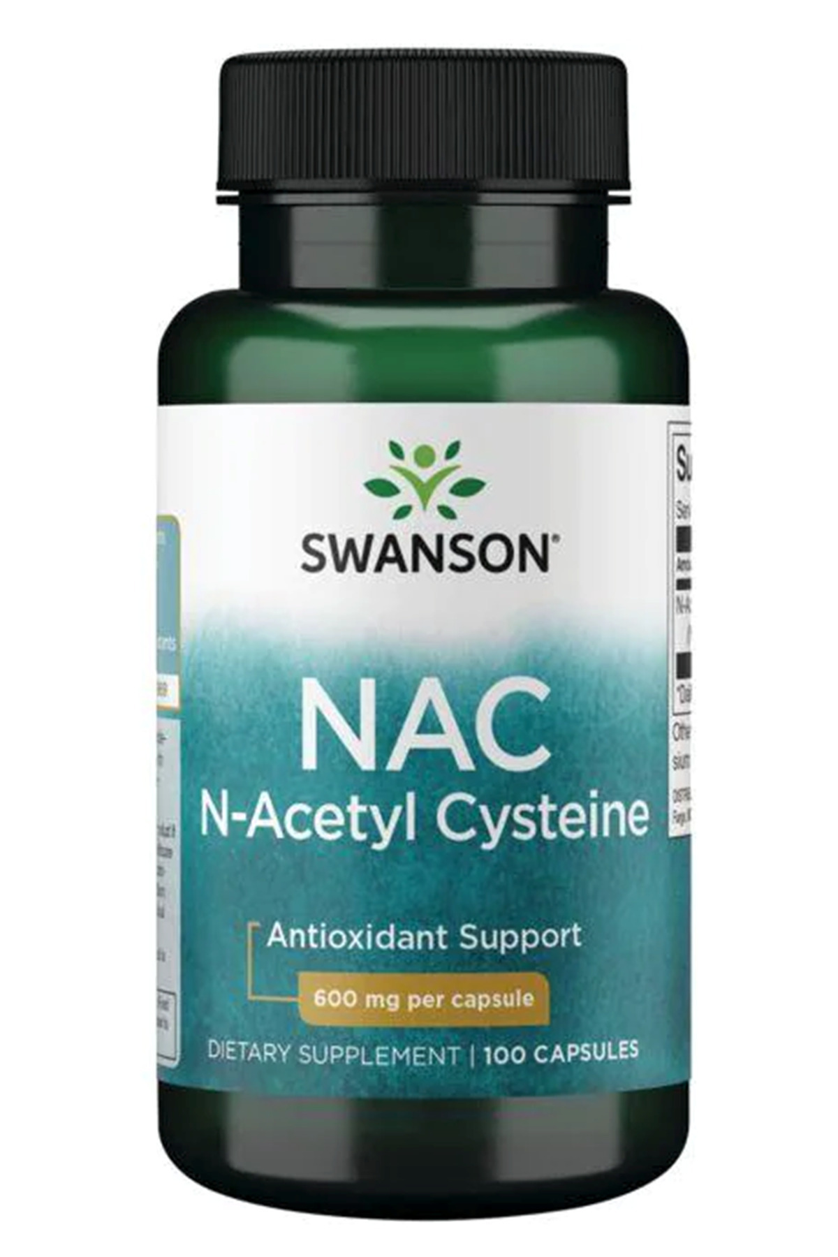 SWANSON Premium- N.A.C N-Acetyl Cysteine 600mg 100 Capsul.USA Version.4049