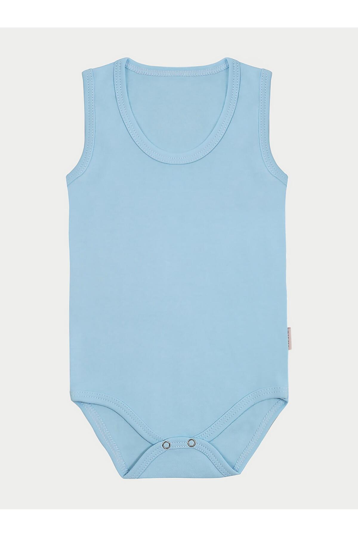 vitmo 5'li Zıbın Bebek Askılı Çıtçıtlı Body %100 Pamuk fotoğrafı 6 (önizleme)