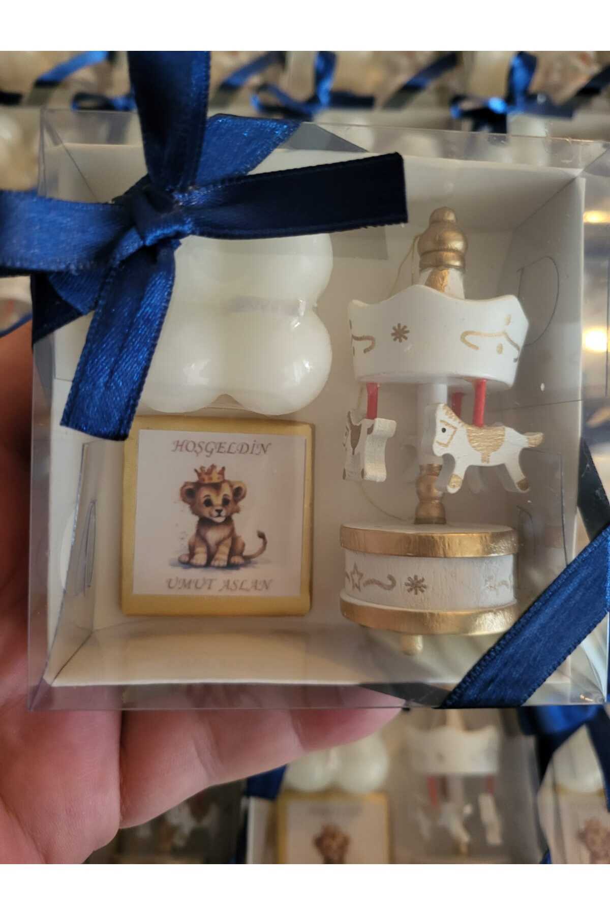 3DLuxeDekor Çikolata Mum Kolonya Hediyelik 10 ADET (Bebek, Söz, Nişan, Kına, Düğün, Mevlid) fotoğrafı 2 (önizleme)