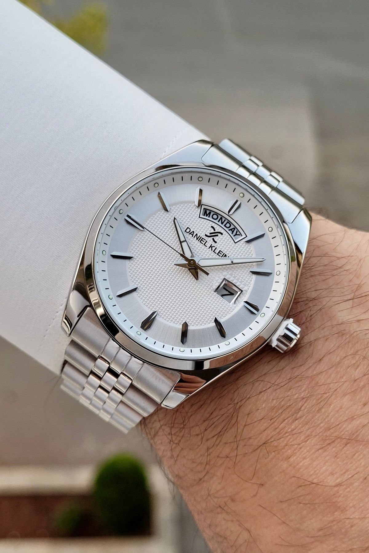 Daniel Klein Silver Renk 24 Ay Garantili Fonksiyonları Aktif Erkek Kol Saati