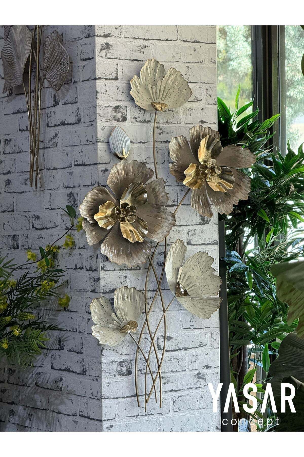 YASAR CONCEPT Ferrofior Metal Duvar Panosu 50x90 Cm