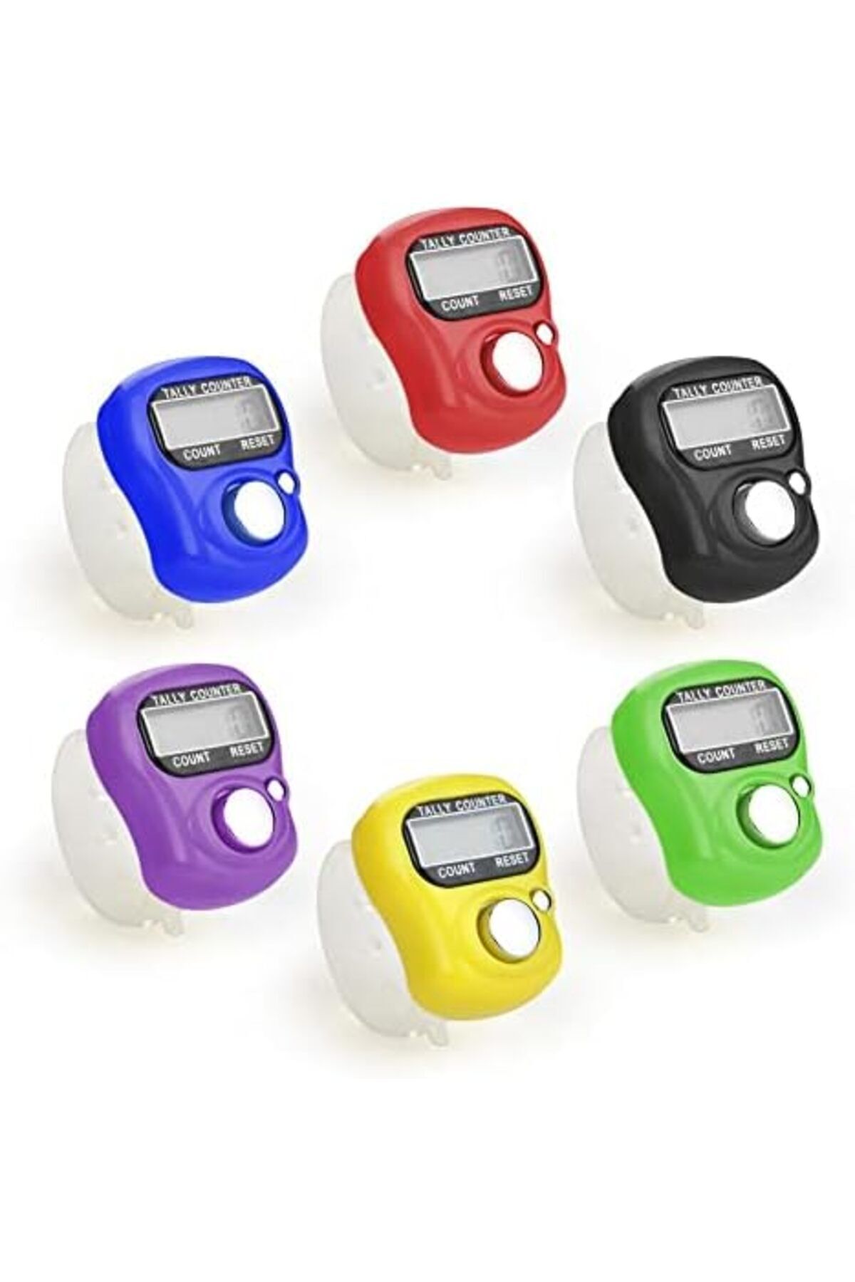 Generic-Electronic Finger Counter, Resettable 5 Digit LCD Electronic Digital Display Finger Hand Tally Count 5