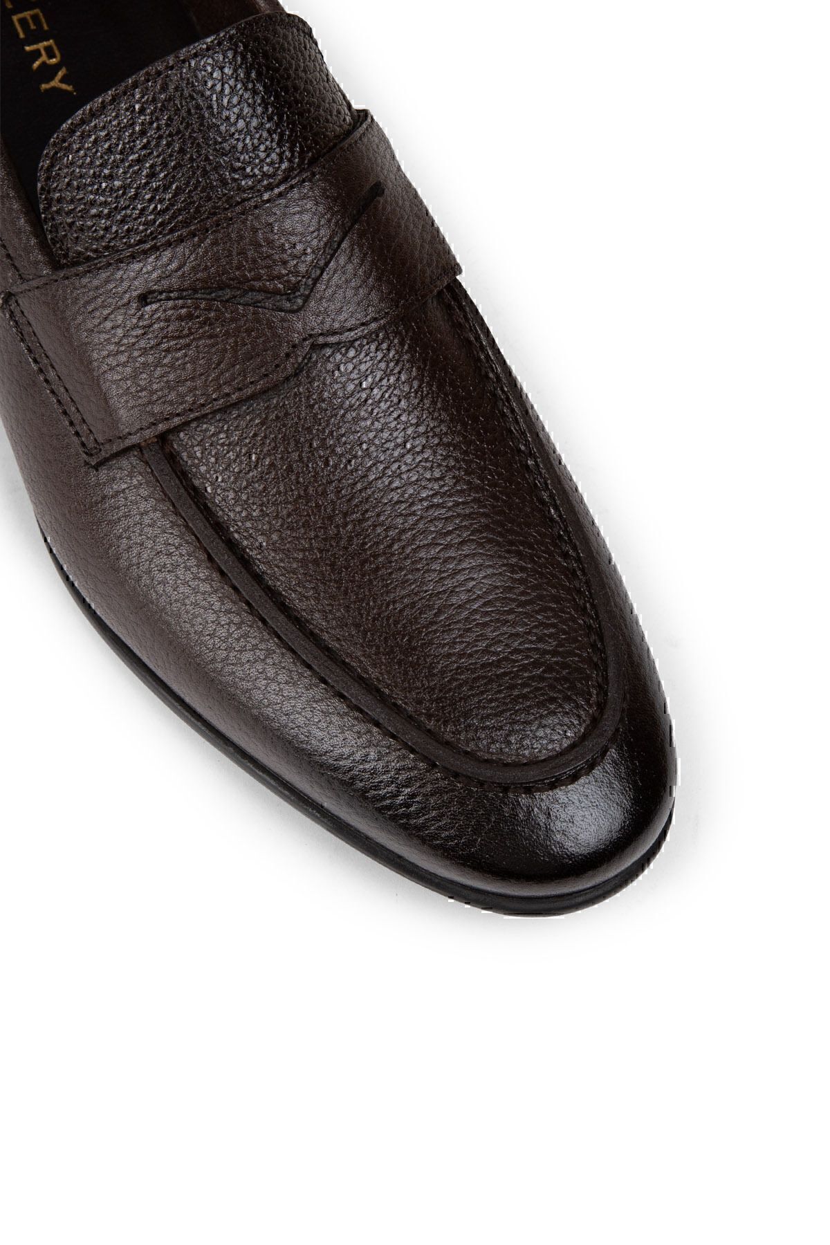 Deery-Men's Loafer - Genuine Leather, Brown 5