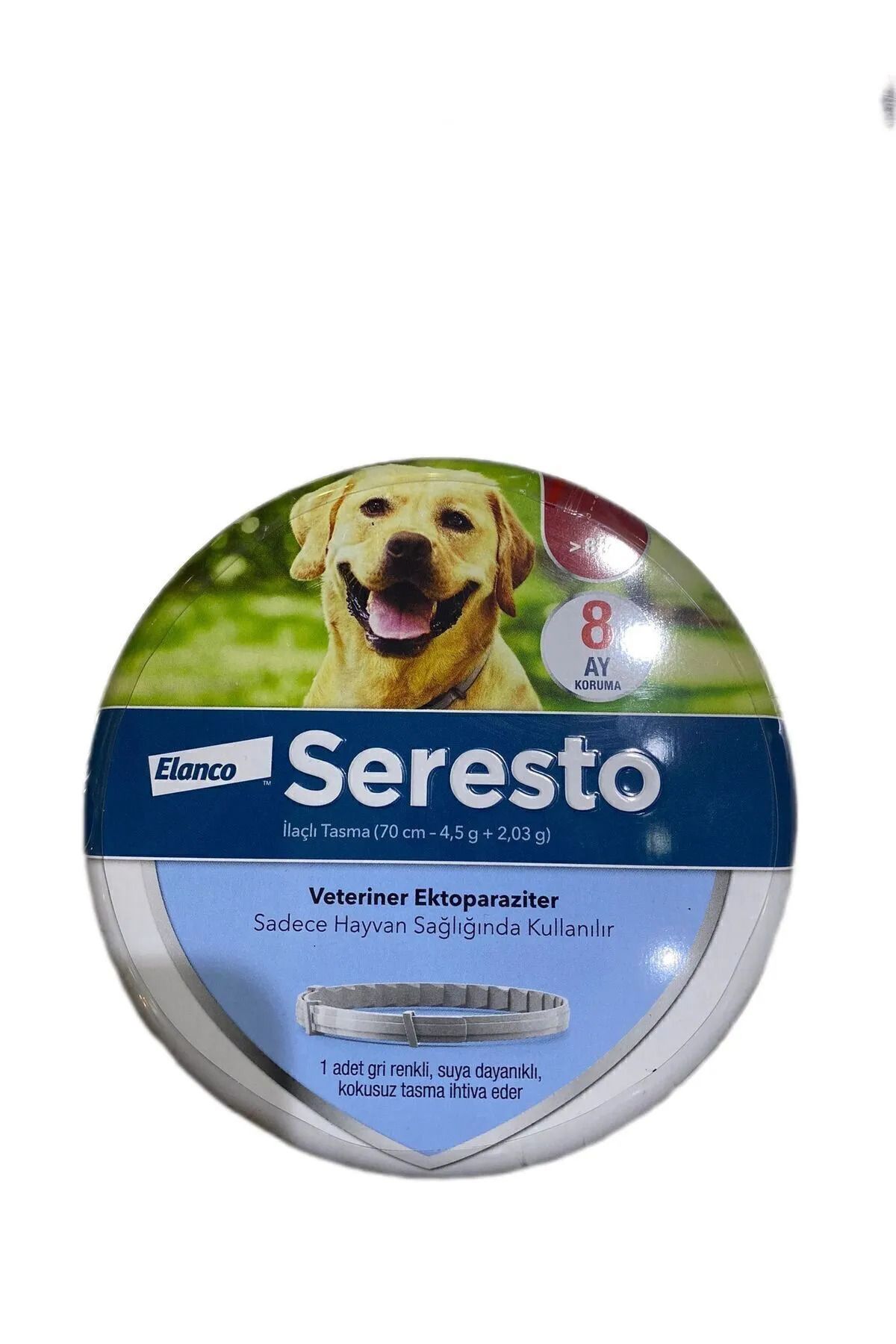 BesteVet Seresto 70 cm >8 kg Orta-Büyük Irk Köpekler için Tasma