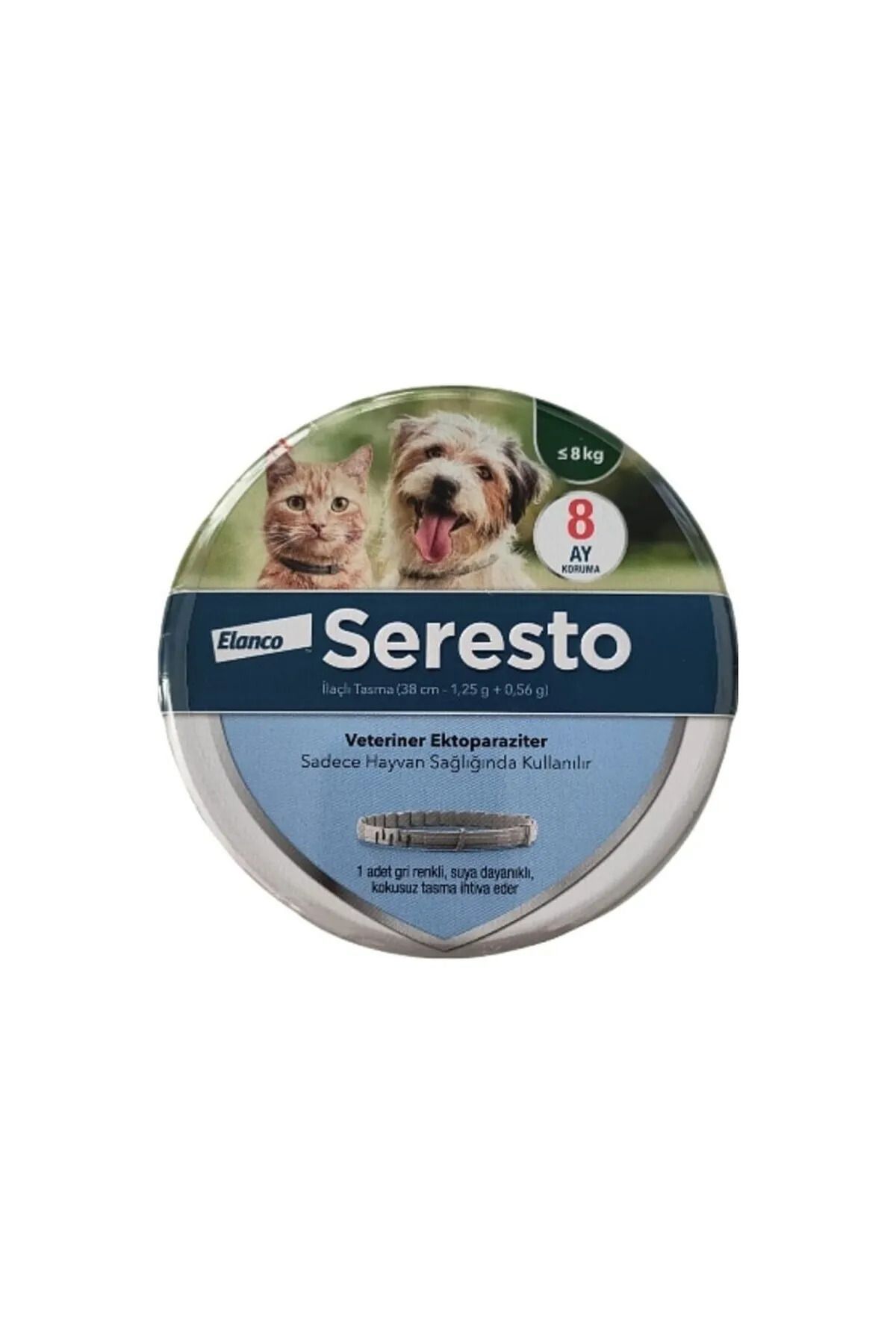 BesteVet Seresto 38 cm <8 Kg Kedi ve Küçük Irk Köpekler için Tasma