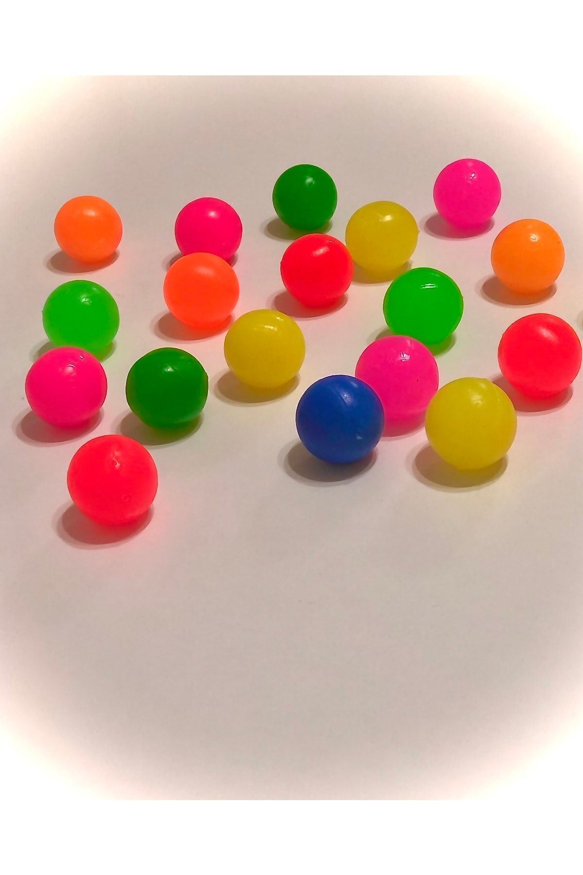 burak toys 32mm Zıpzıp Top - 1 Adet Rengarenk Zıplayan Toplar